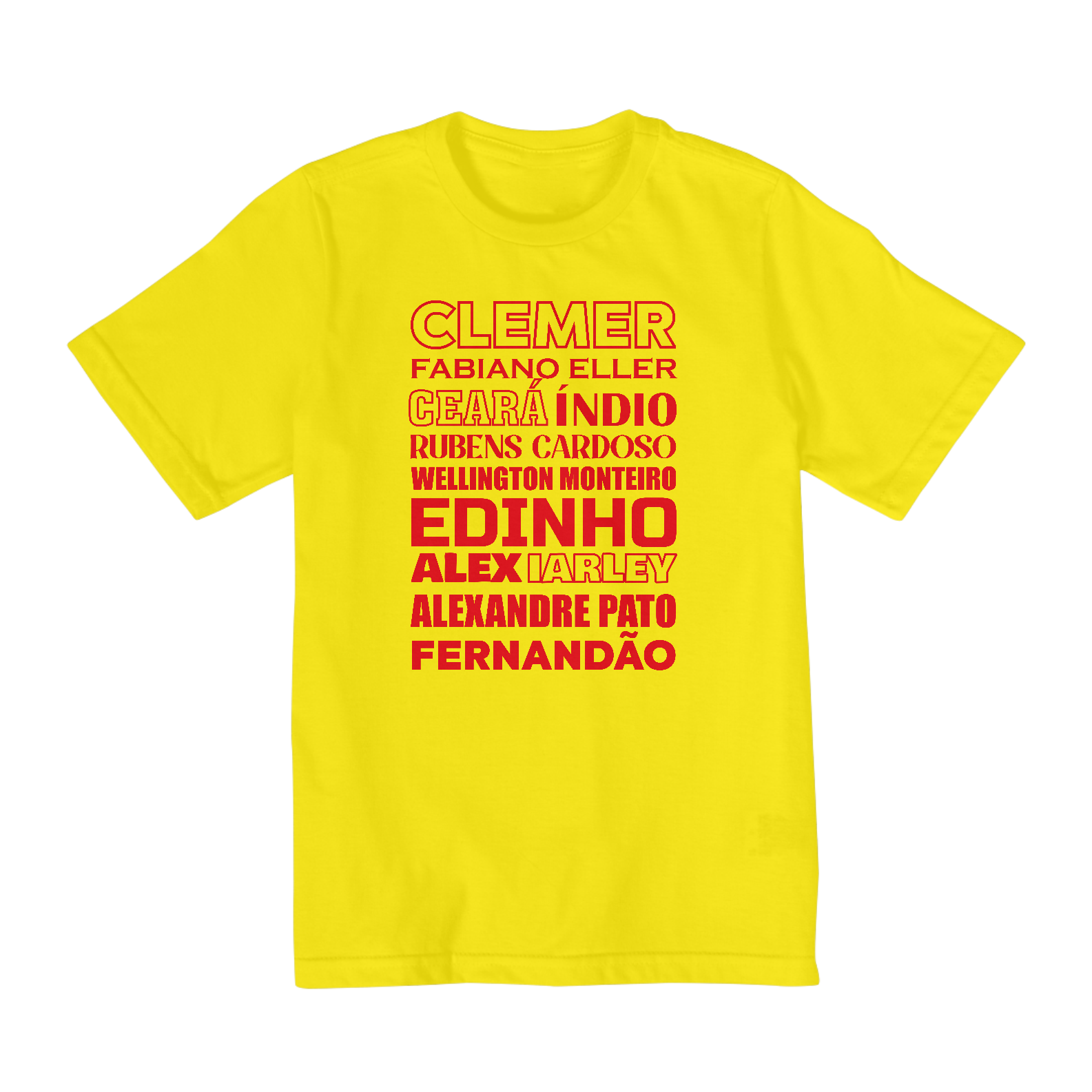 CAMISETA INFANTIL 10 A 14 INTERNACIONAL ESQUADRÃO - MUNDIAL 2006