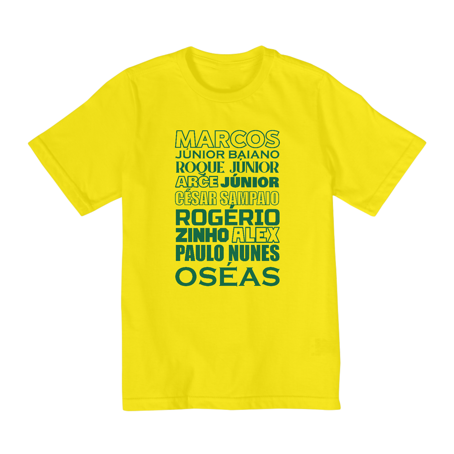 CAMISETA INFANTIL 2 A 8 PALMEIRAS ESQUADRÃO 1999