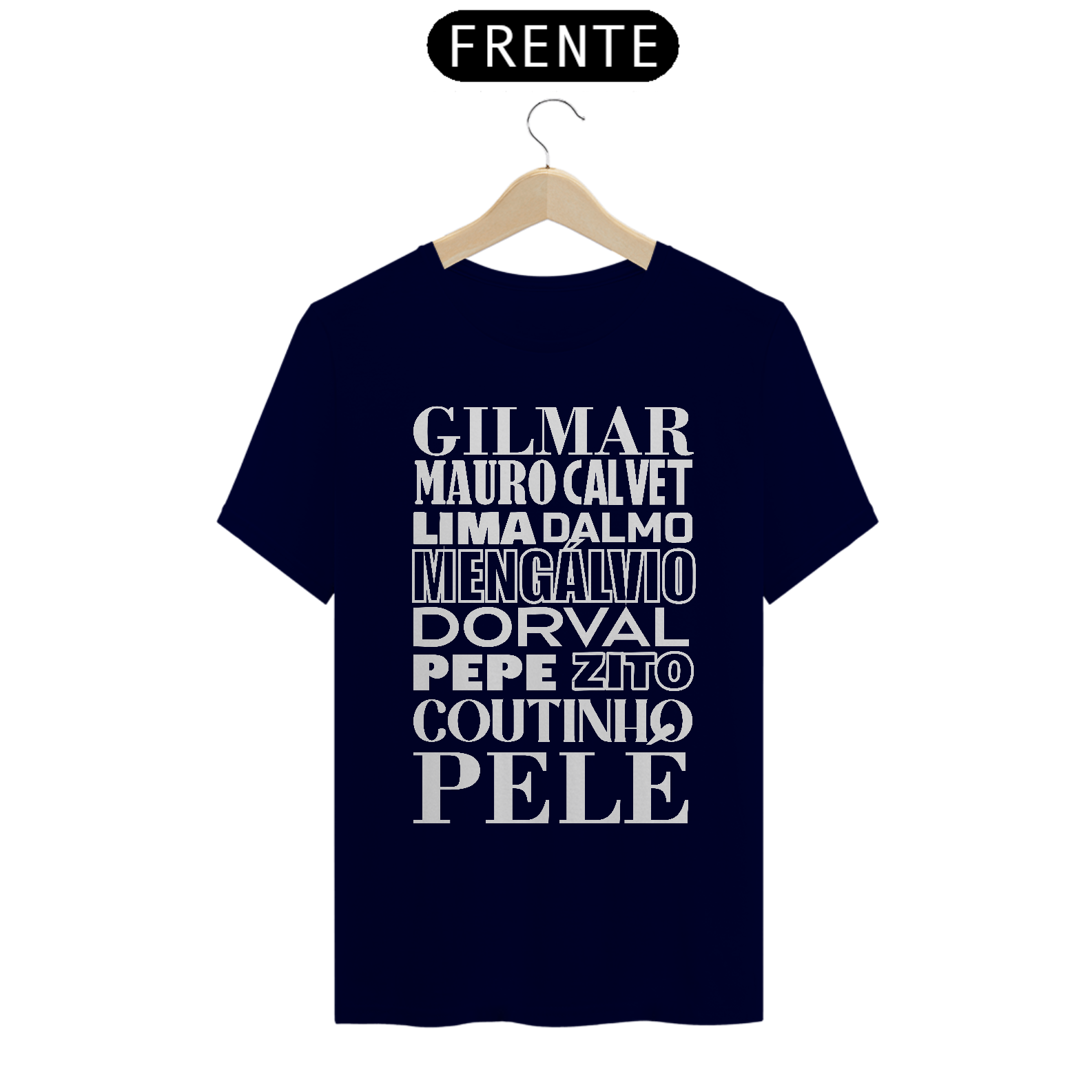 CAMISETA SANTOS ESQUADRÃO 1962