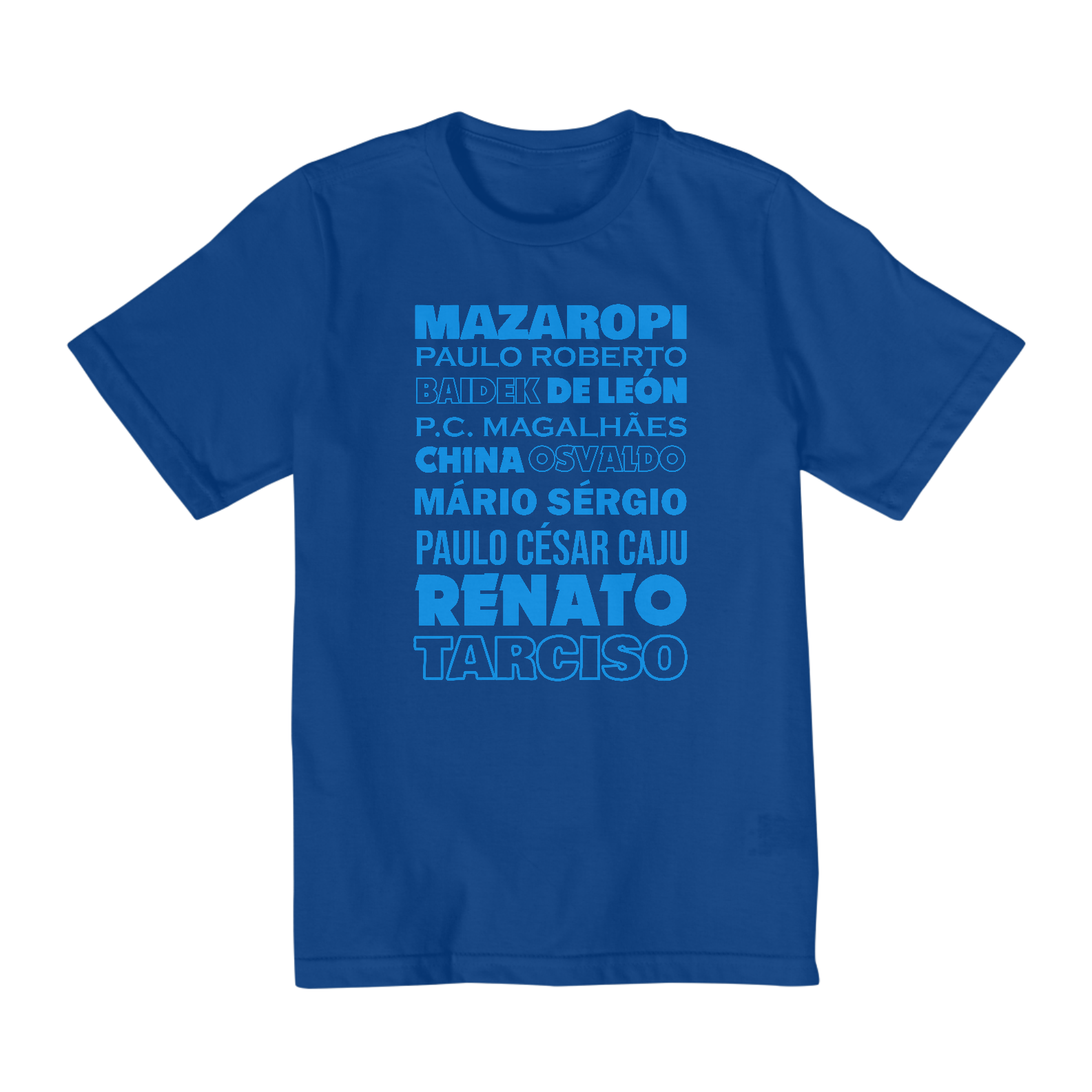 CAMISETA INFANTIL 2 A 8 ANOS GRÊMIO ESQUADRÃO - MUNDIAL 1983