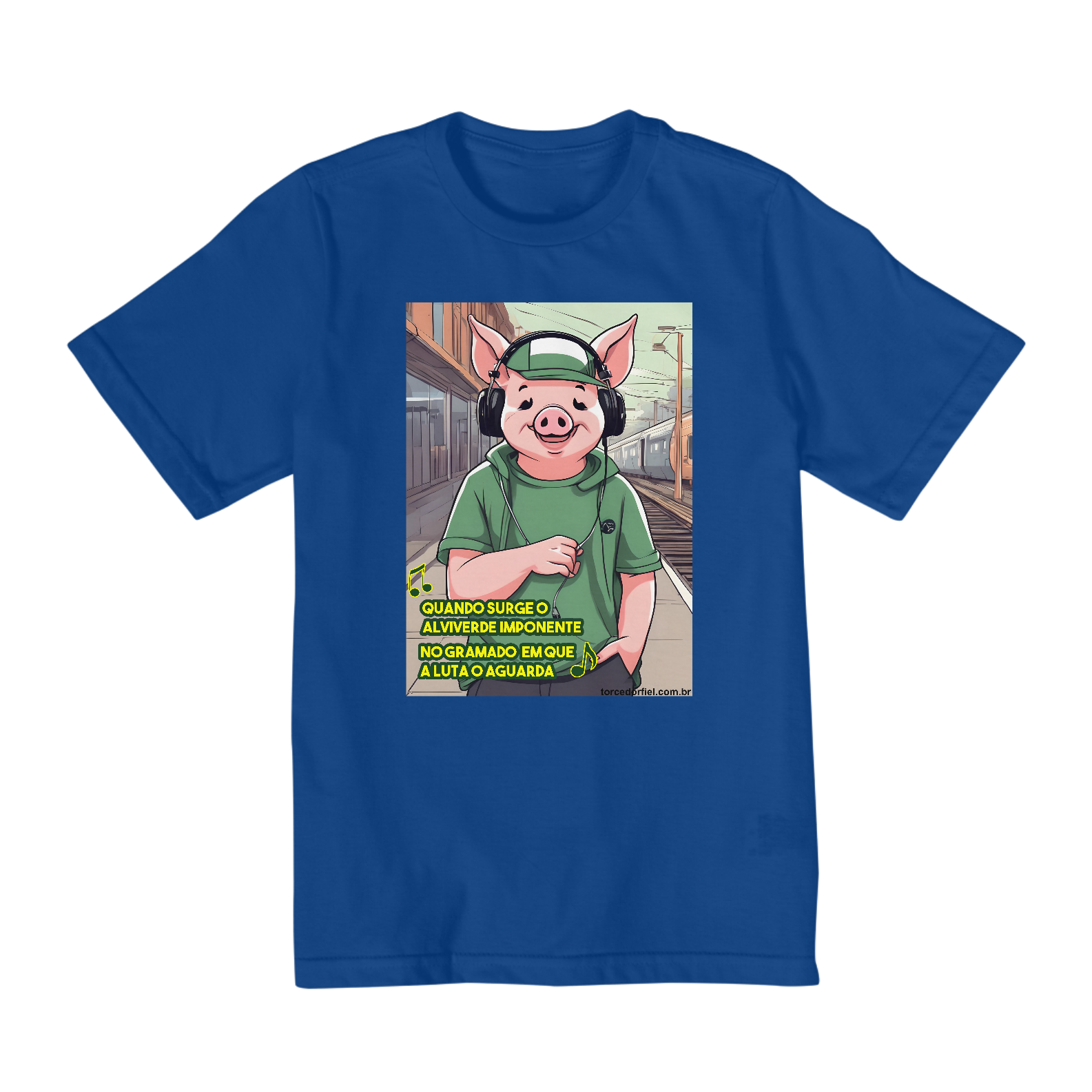 CAMISETA INFANTIL 2 A 8 PALMEIRAS MASCOTES #1