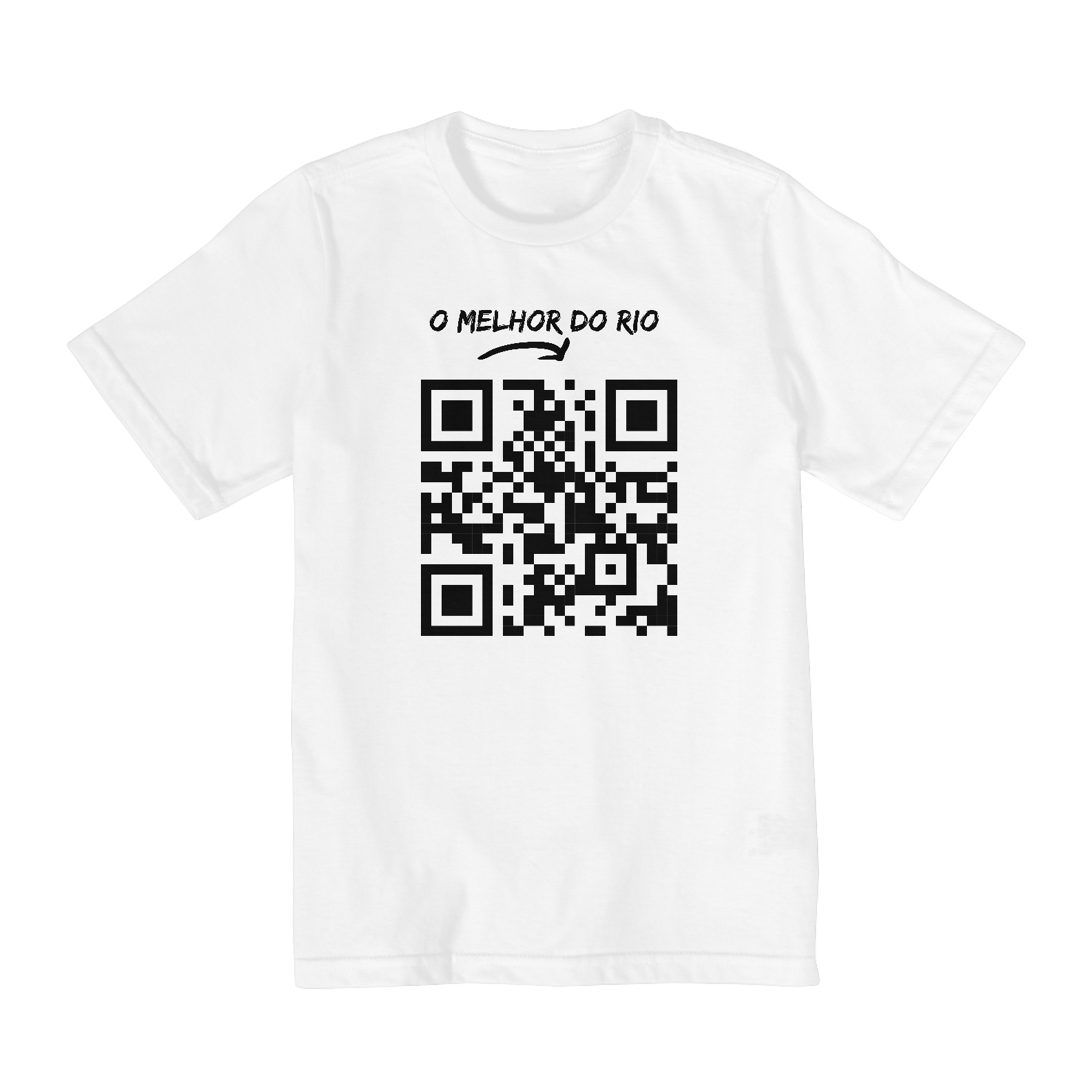 CAMISETA INFANTIL 2 A 8 FLAMENGO QR CLUB