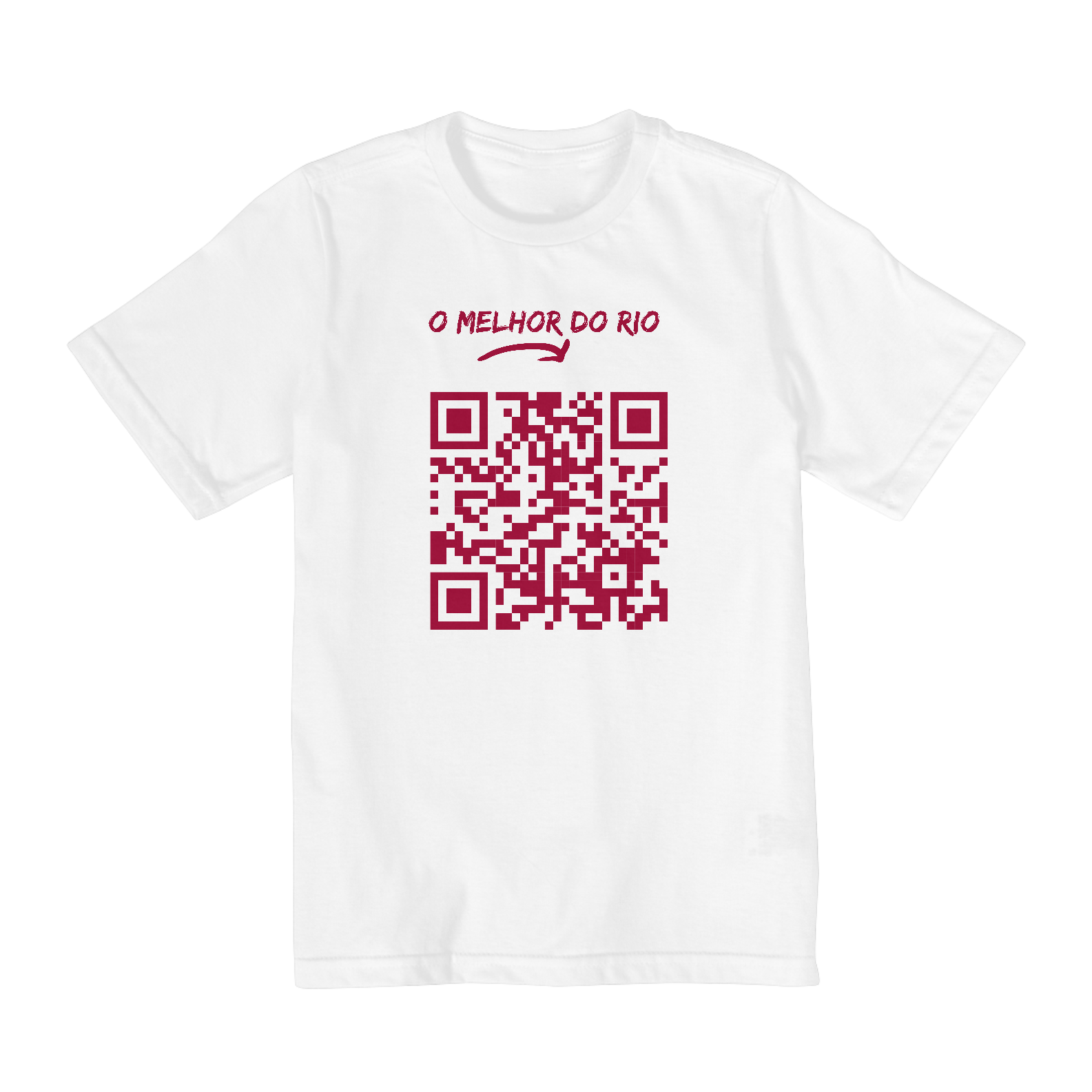 CAMISETA INFANTIL 2 A 8 FLUMINENSE QR CLUB