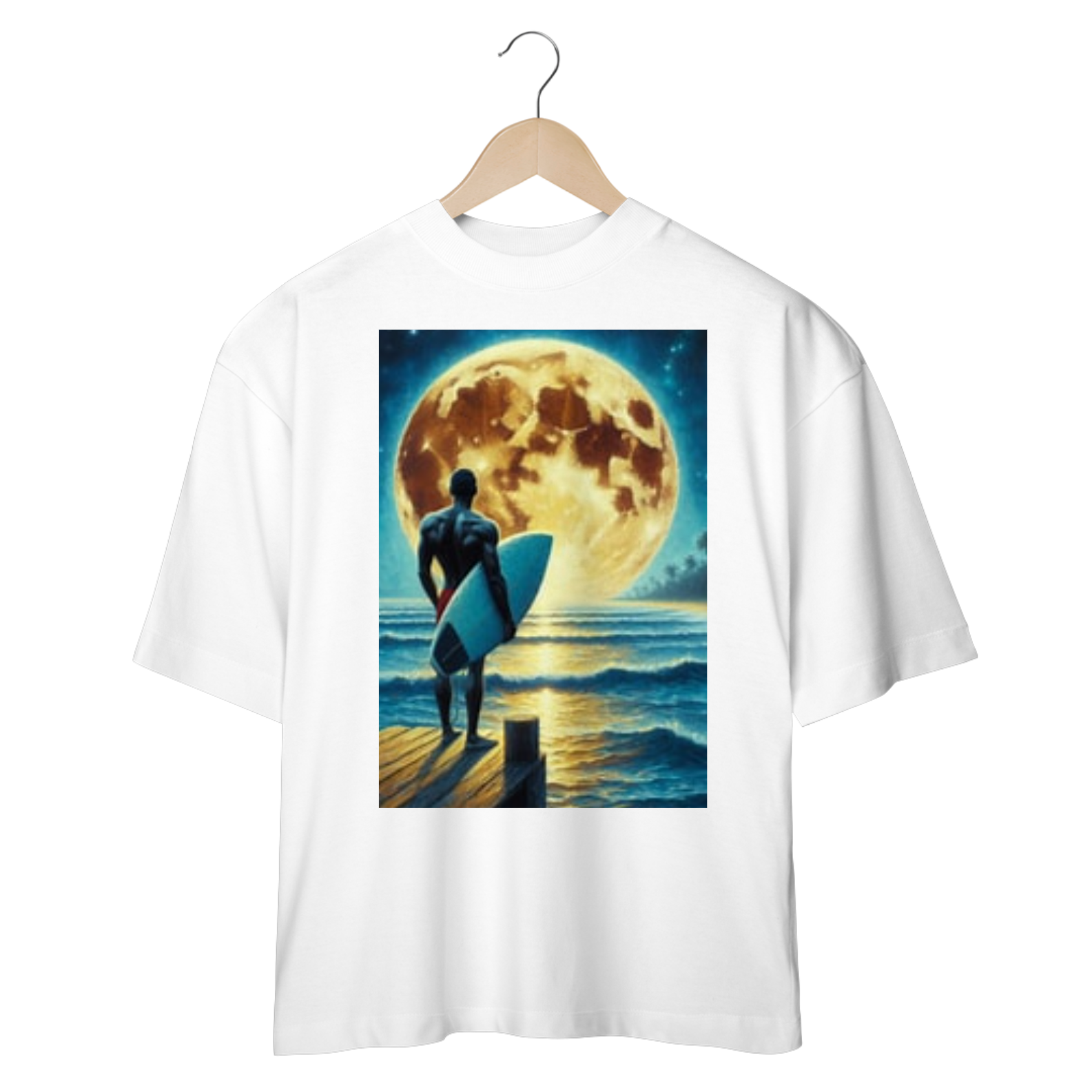camiseta surf noturno