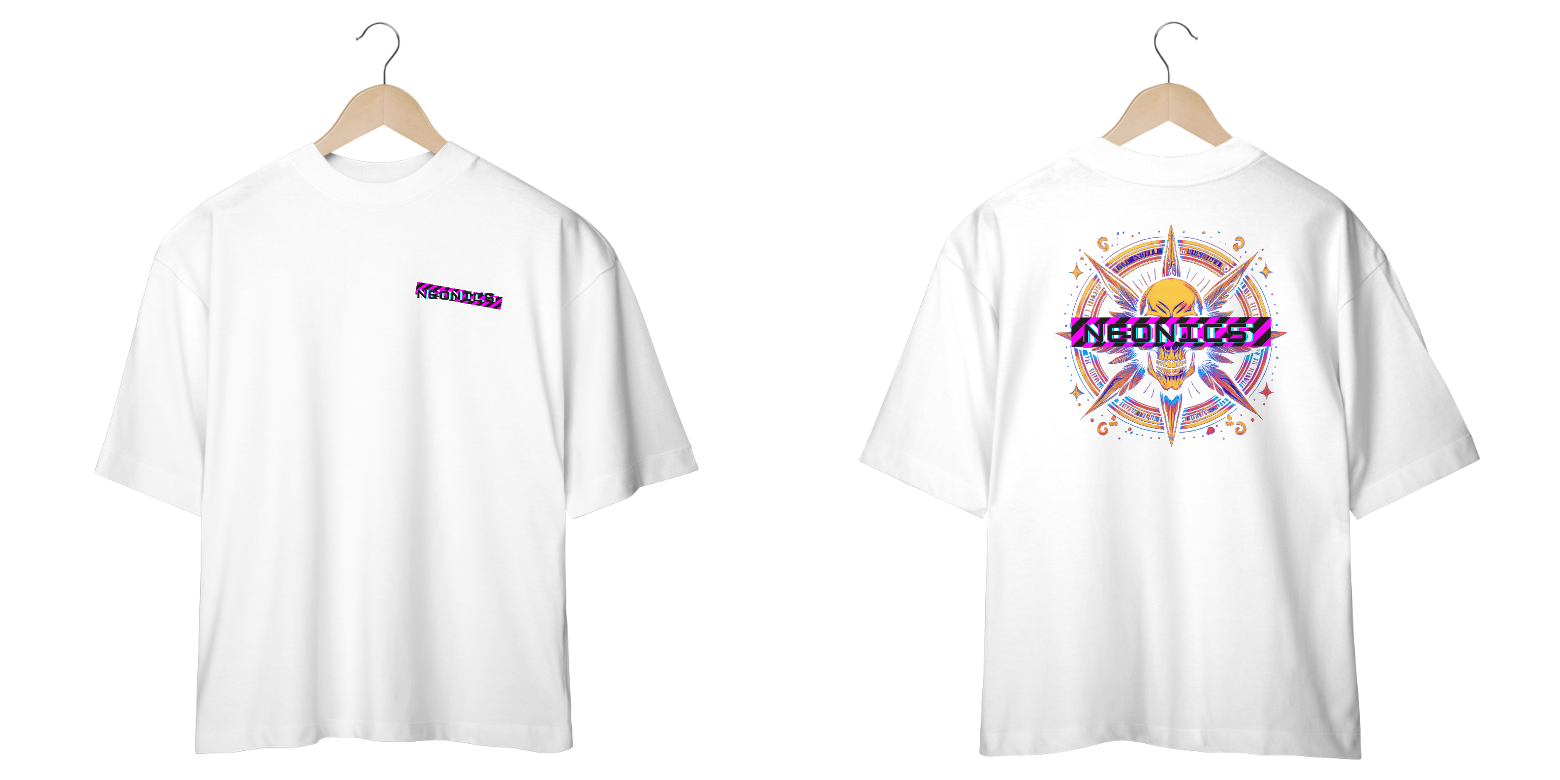 Neonics skull Blaze Oversized 