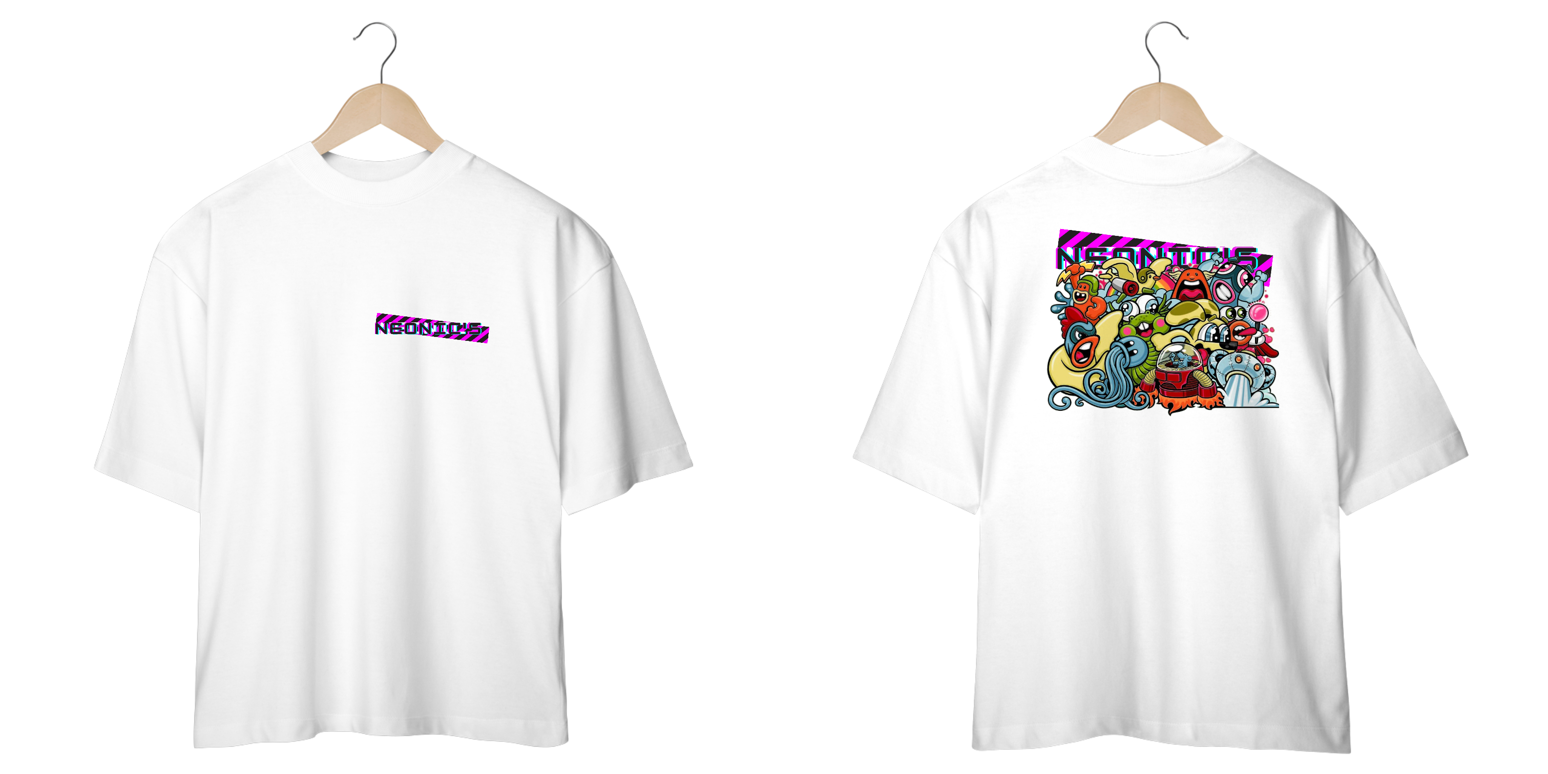 neonic´s  Psychedelic party oversized