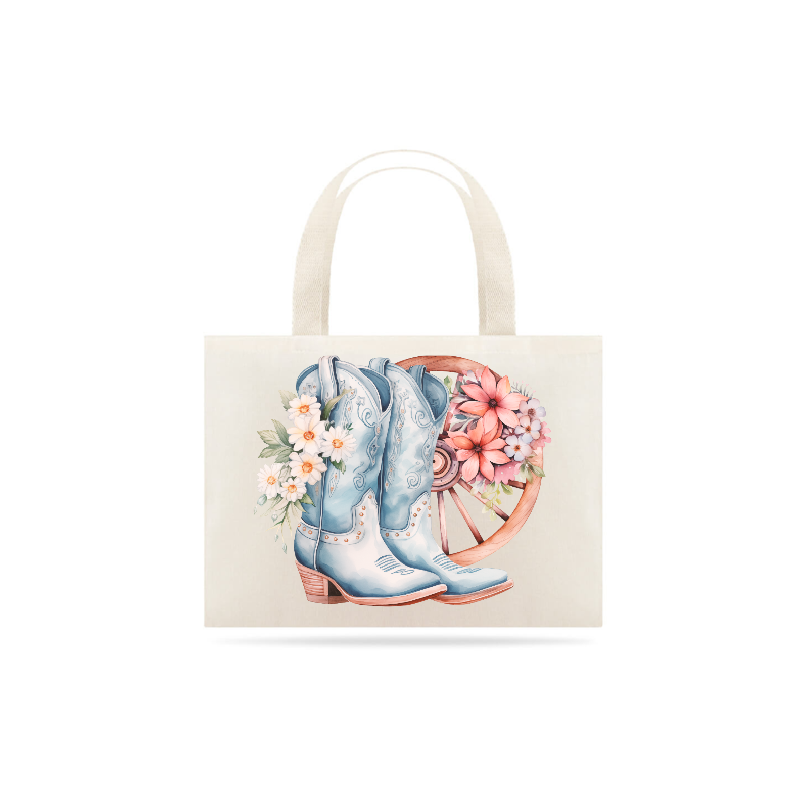 Eco Bag Grande - Bota Floral