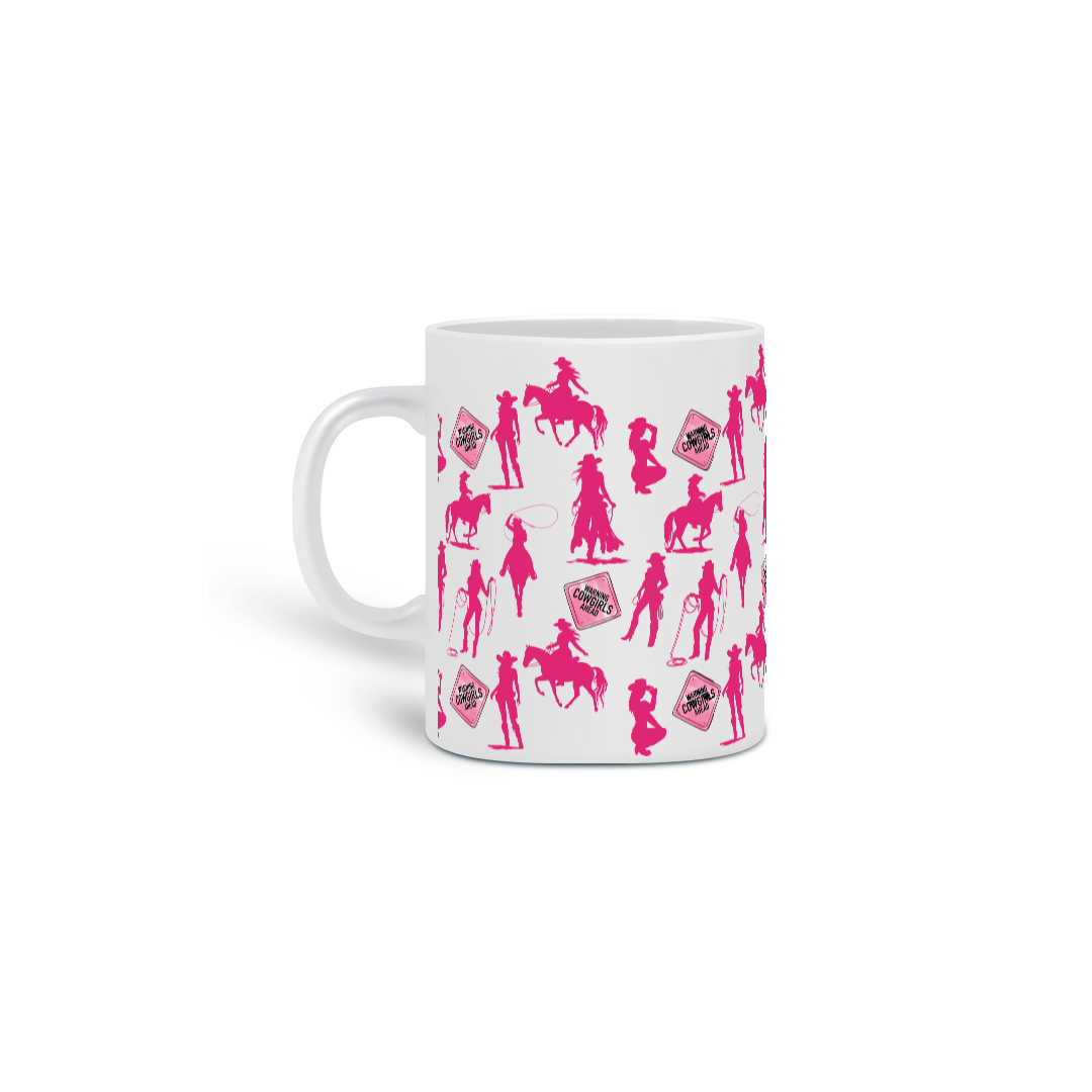Caneca - CowGirl Rosa