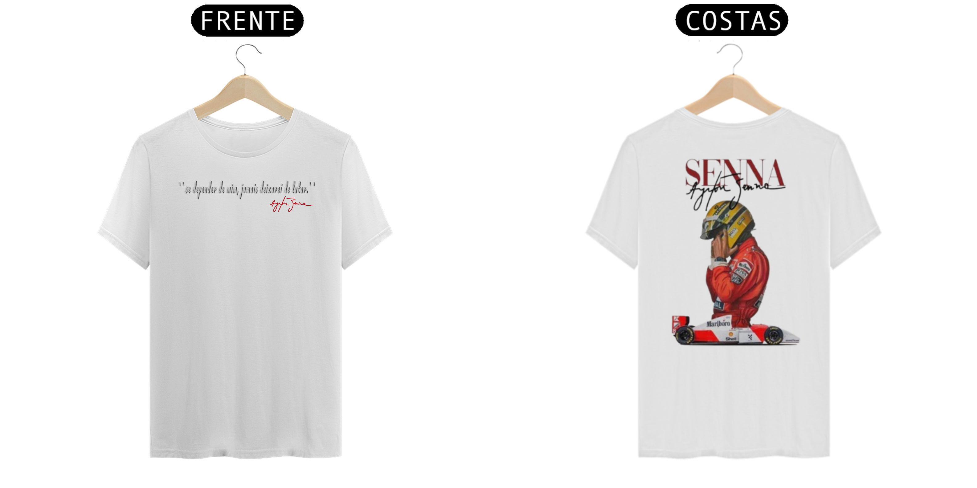 T-Shirt Classic Ayrton Senna