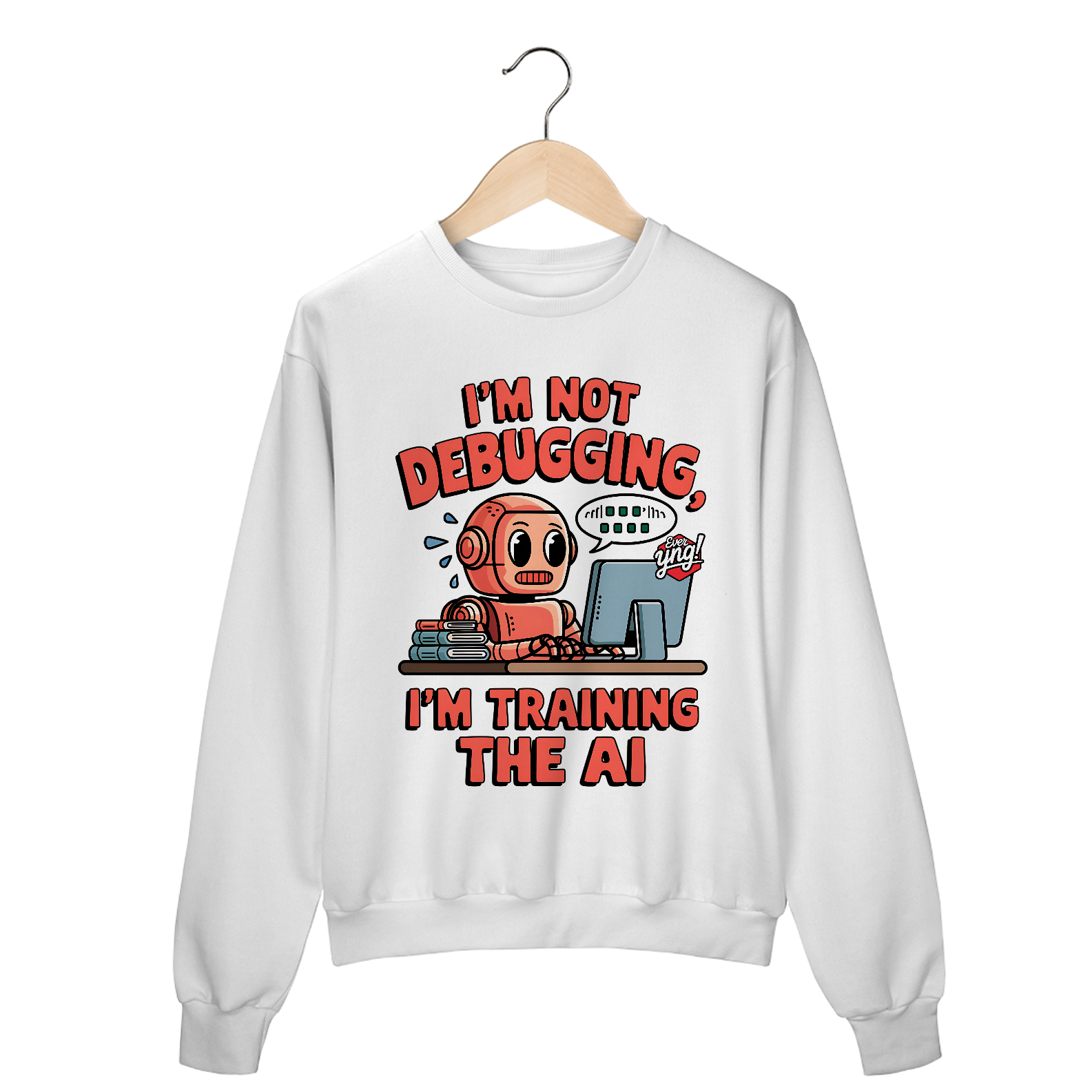 Debugando com Estilo - Moletom Fechado