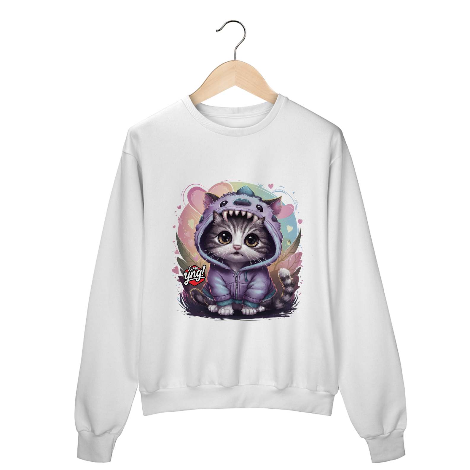 Curiosidade Felina - Moletom Fechado