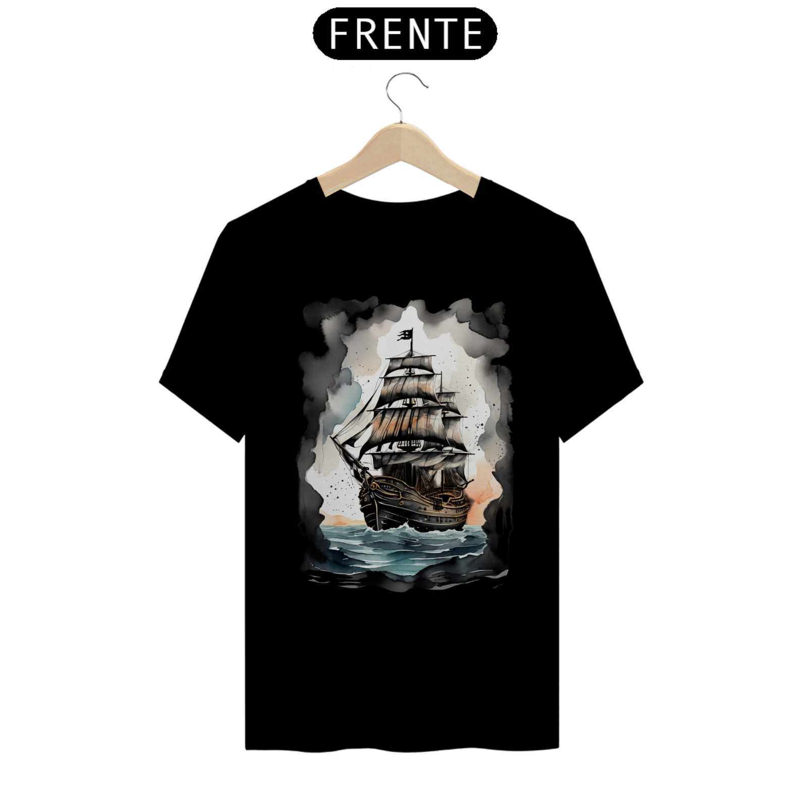 O Navio da Bandeira Negra (UNISSEX)