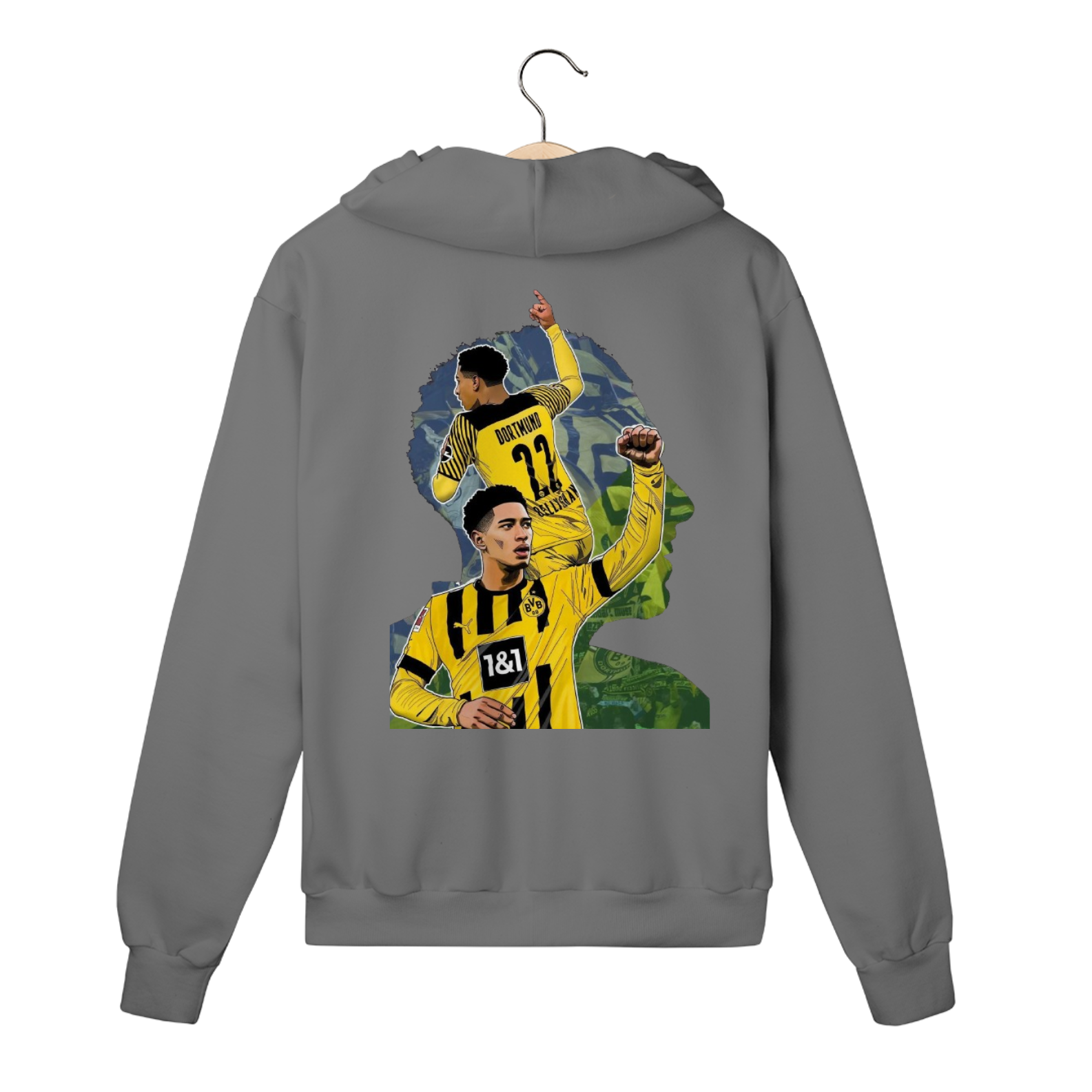 Moleton Cinza com Capuz - Edição Especial Belligool