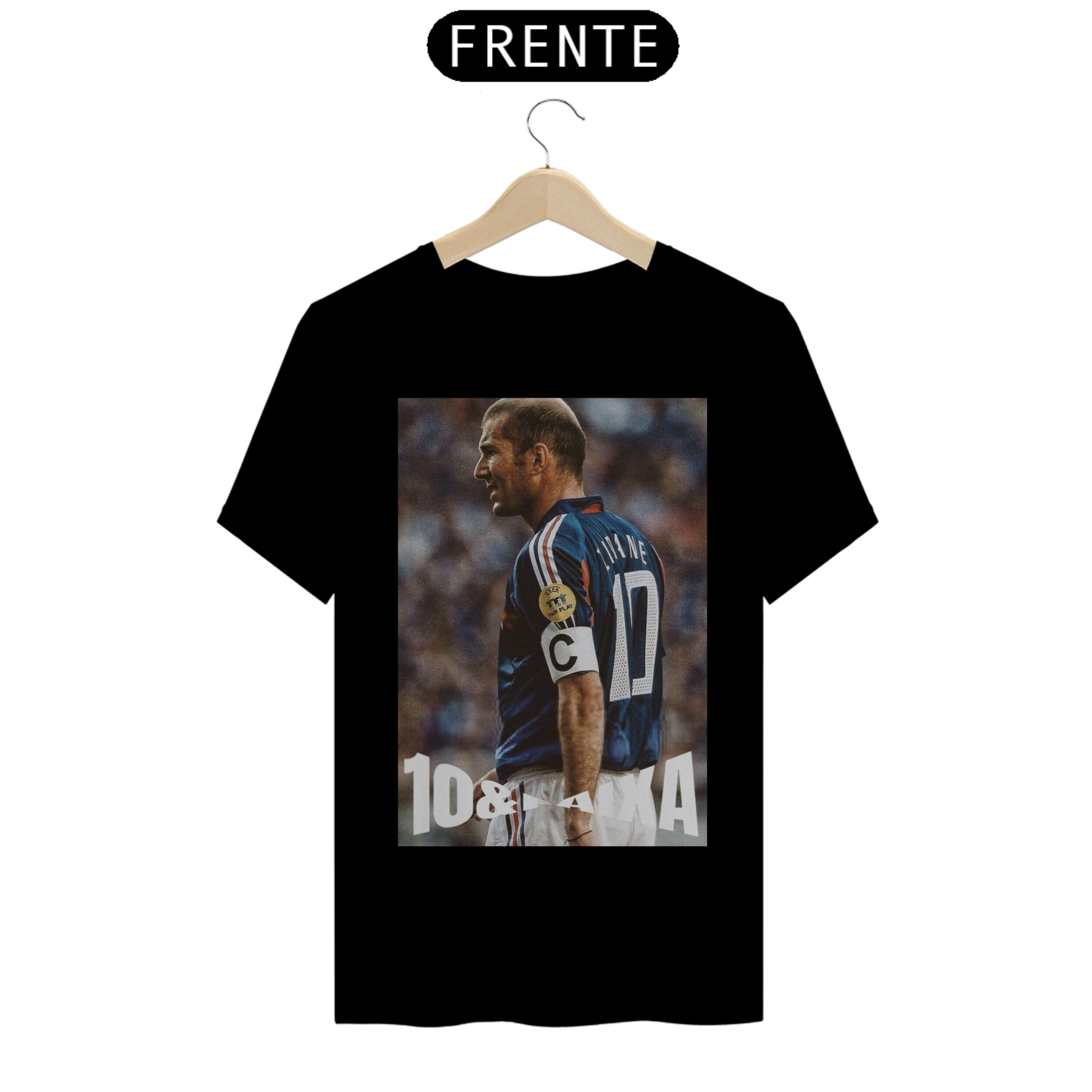 T-Shirt Classic - Zidane 10 e Faixa