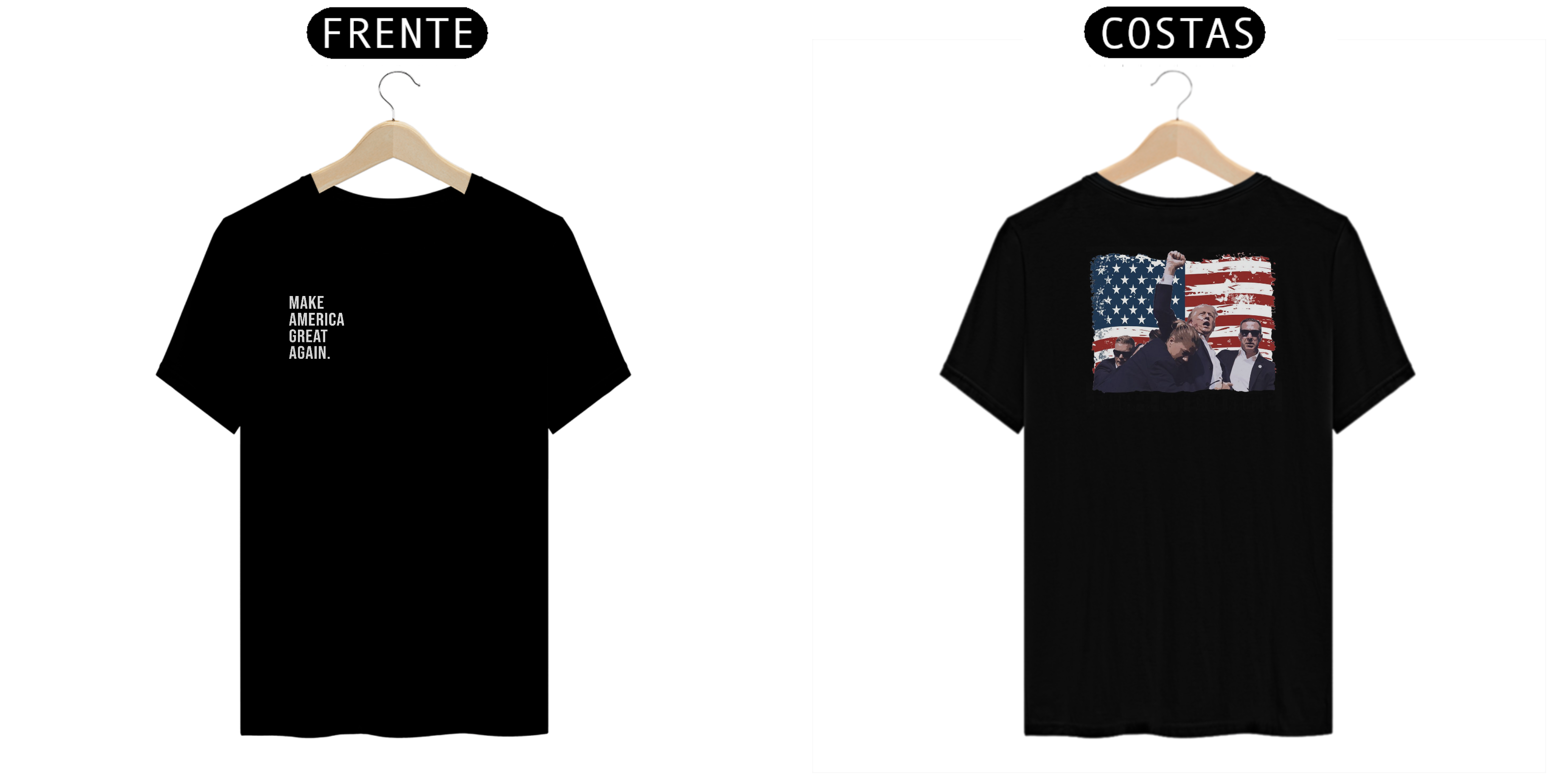 Camiseta MAGA (EUA flag)