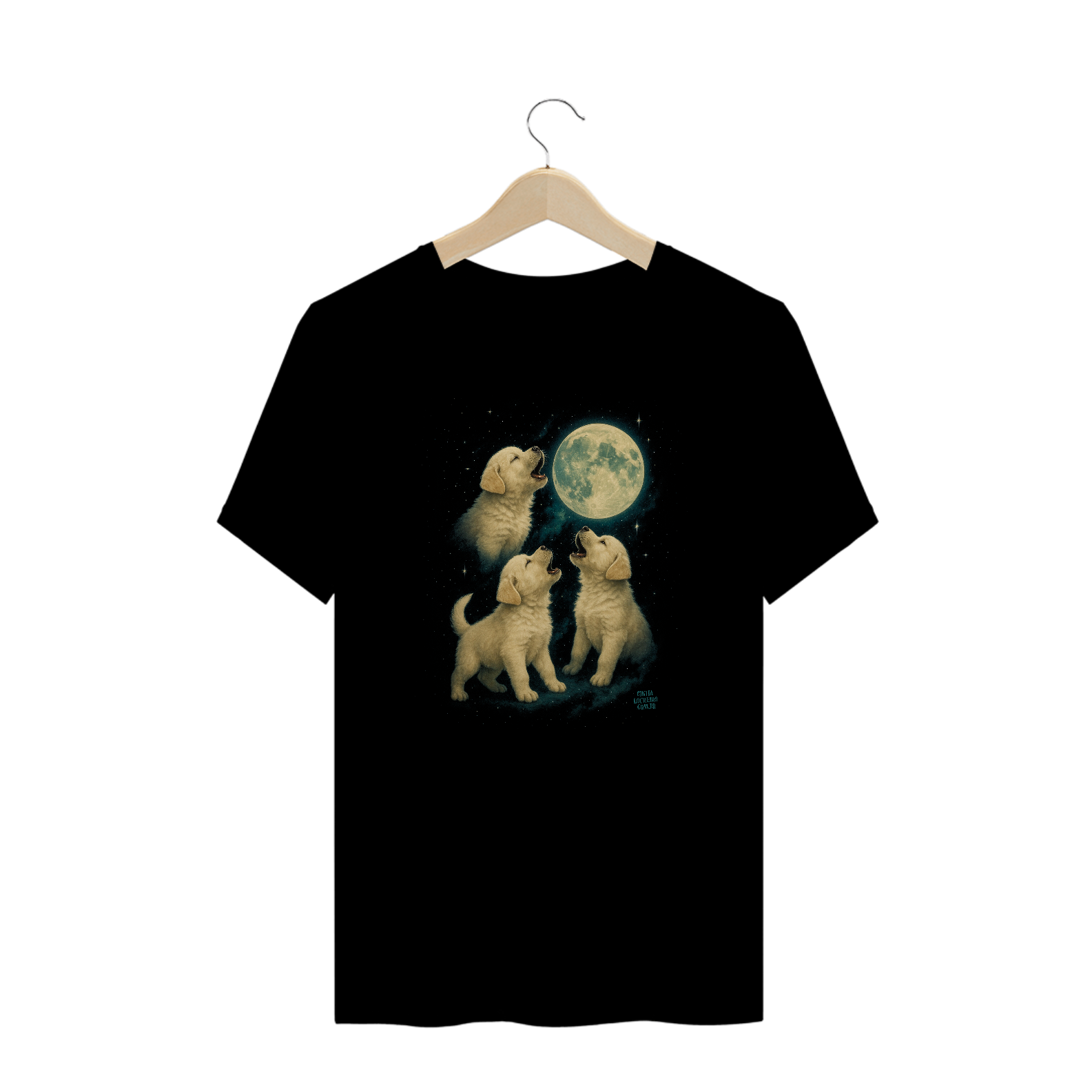 Camiseta Plus Size Três Lobos