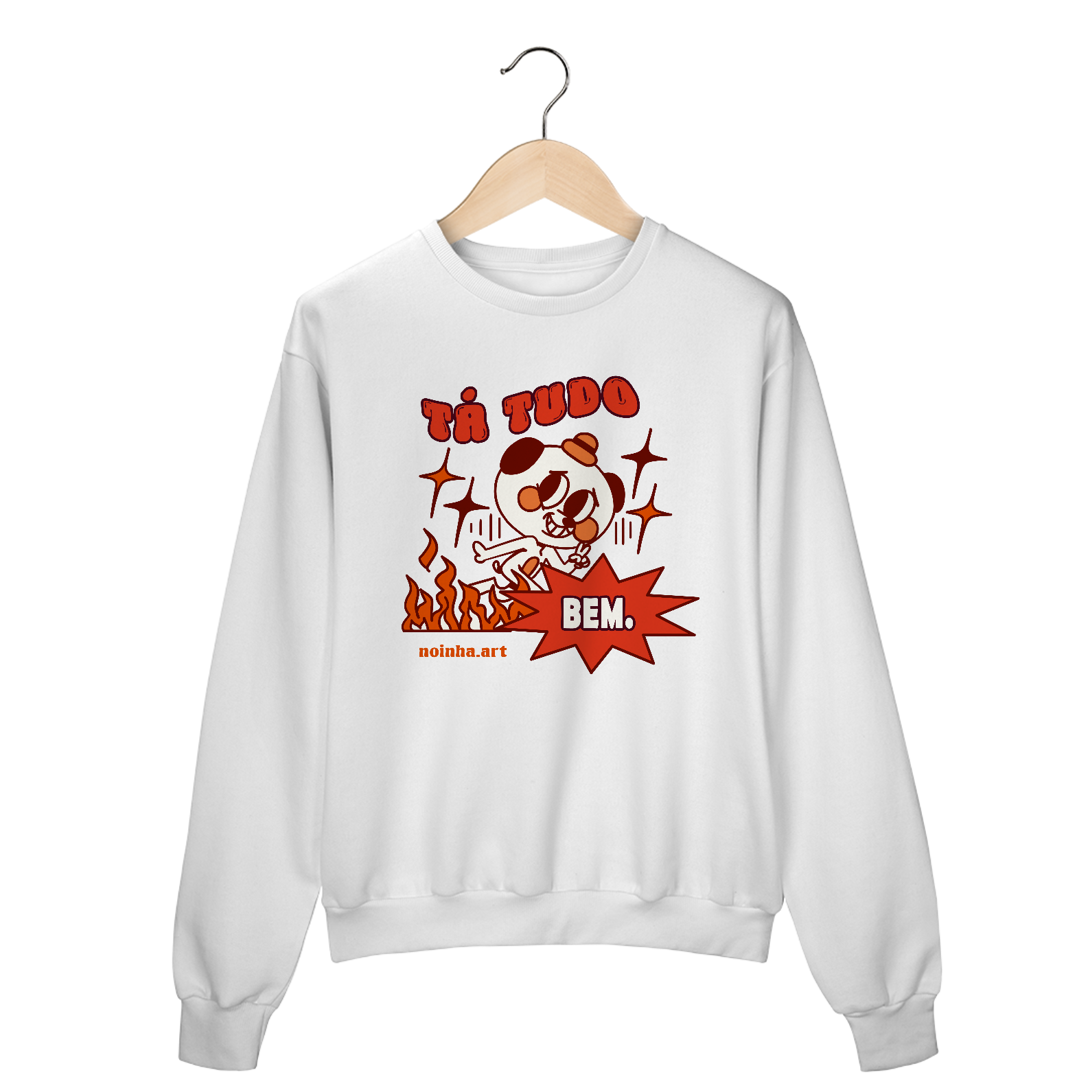 Moletom tá tudo bem