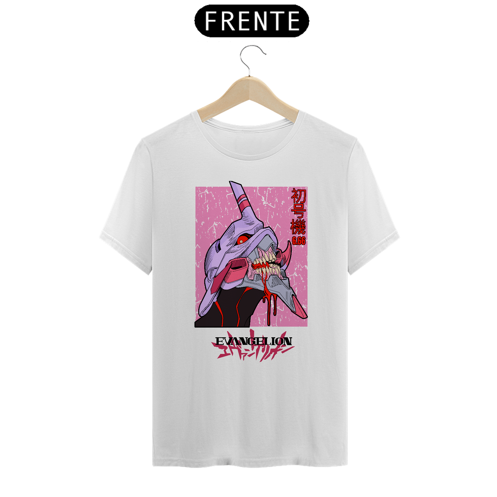 Camisa Neon Genesis Evangelion