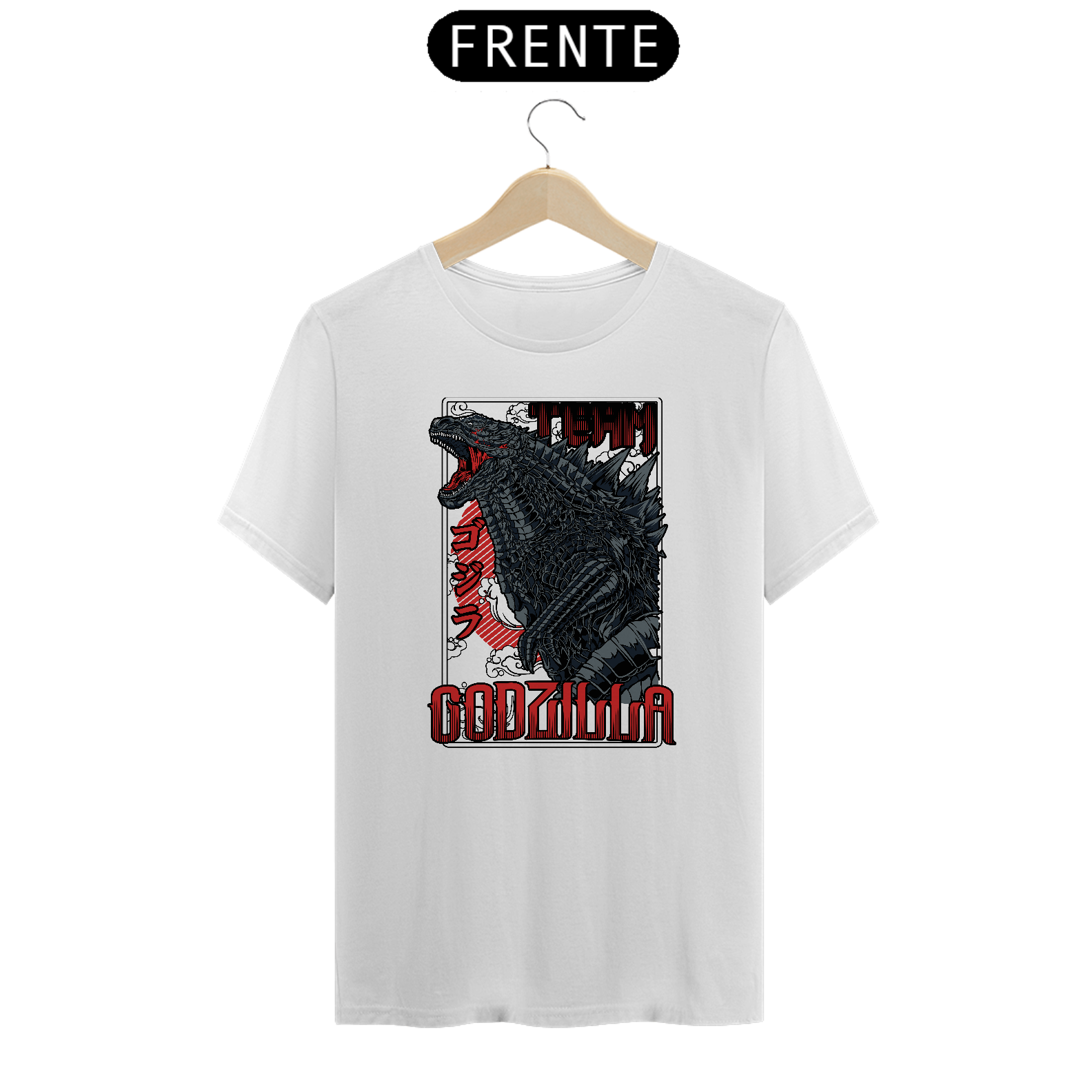 Camisa Teen Godzilla