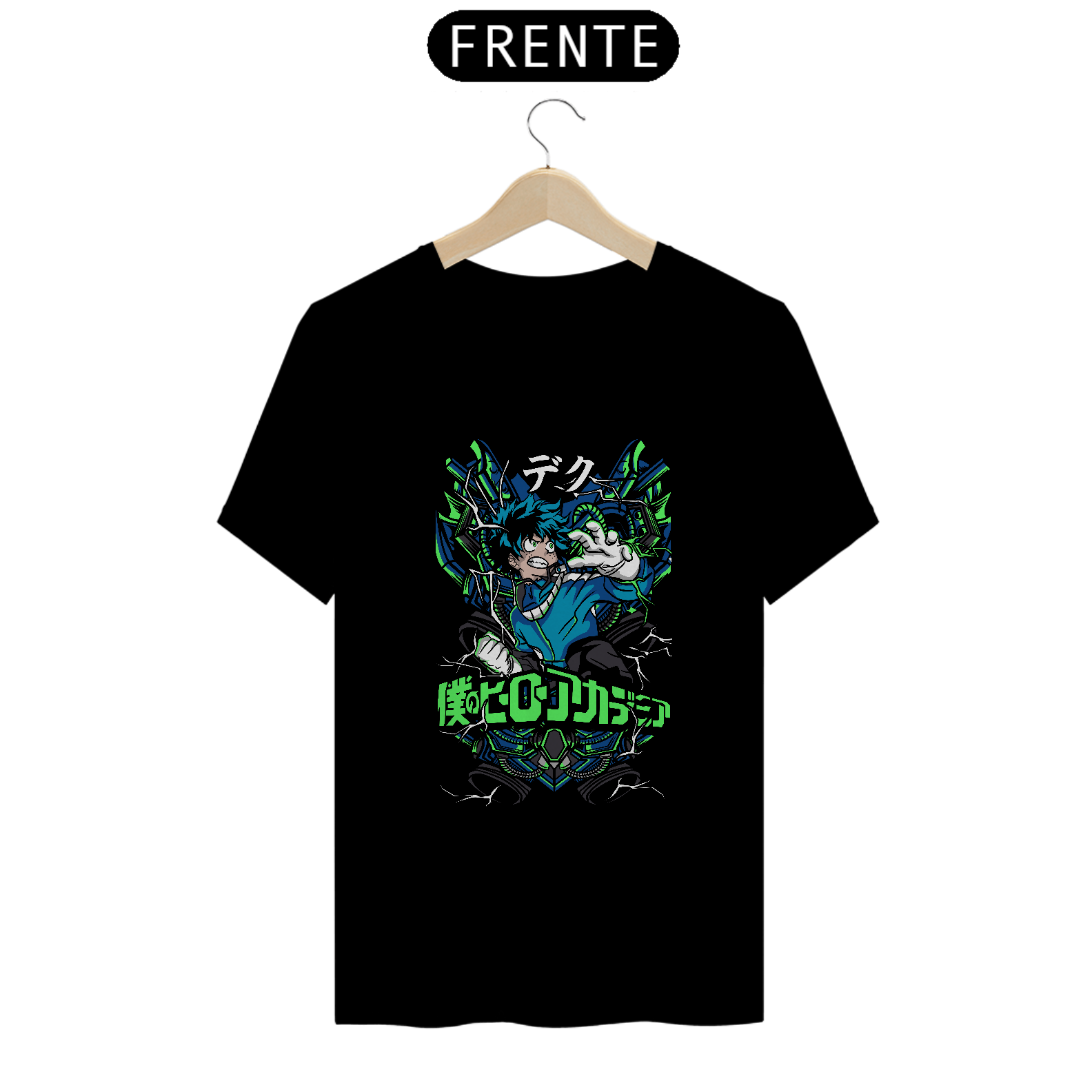 Camisa Izuku Midoriya Boku no Hero Academia