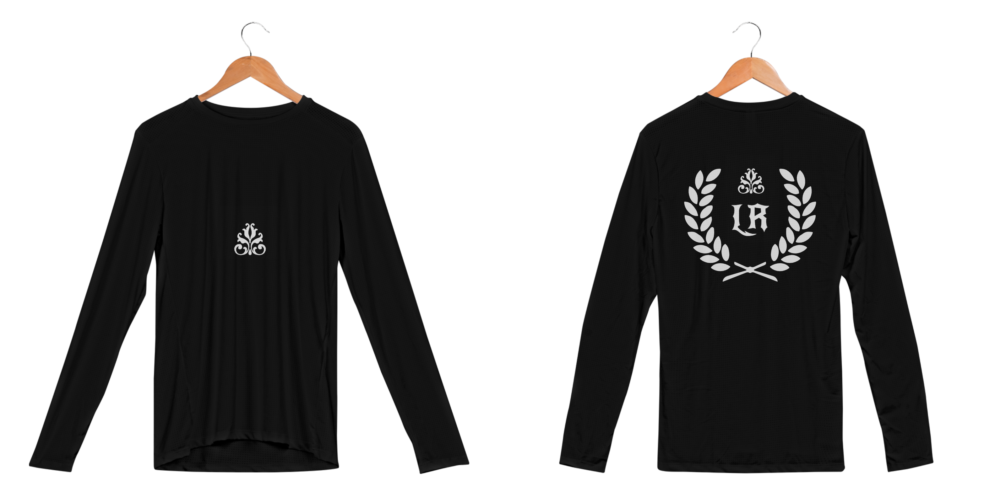 camiseta de manga longa