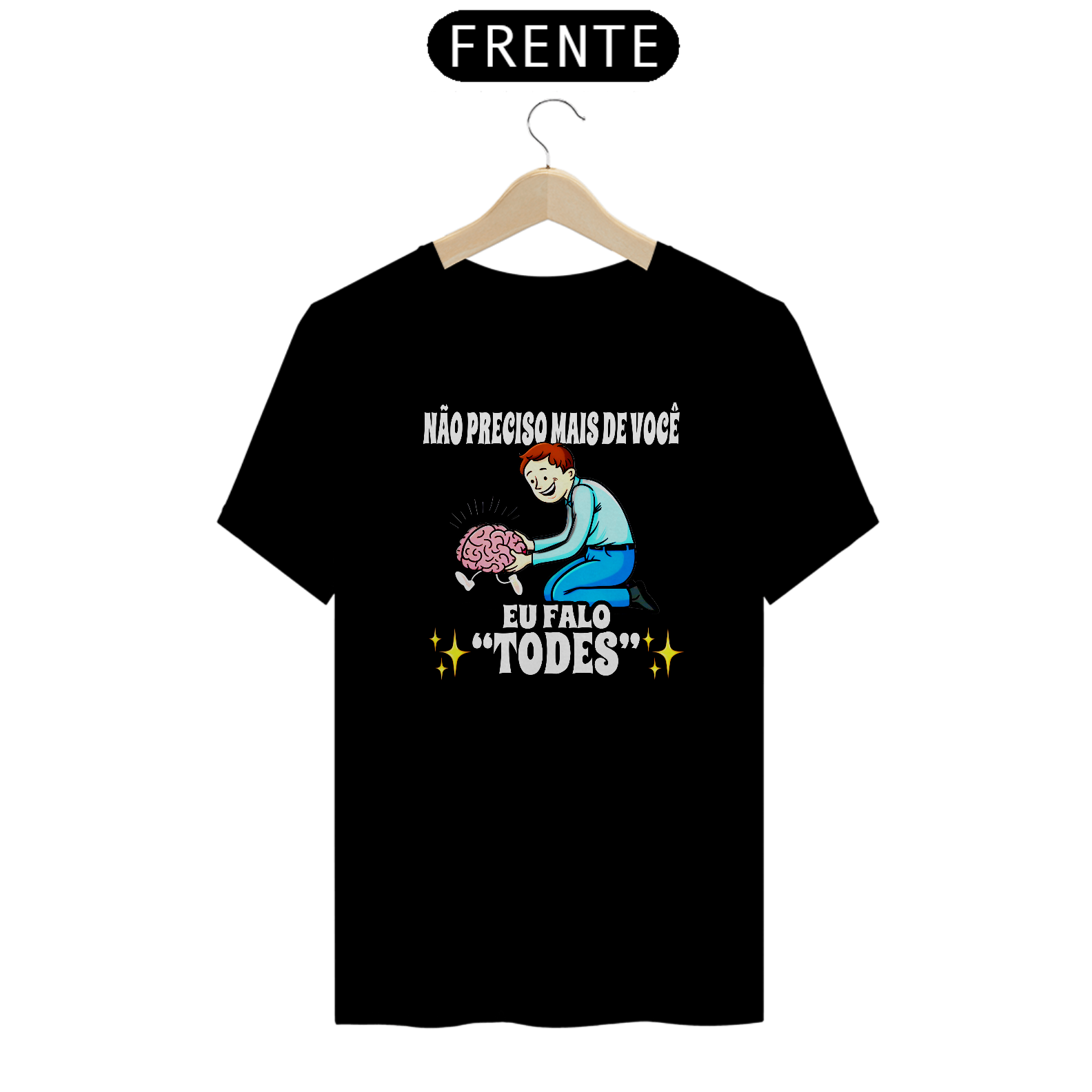 Camiseta Todes Sem Cérebro - Conservador Direita Unisex