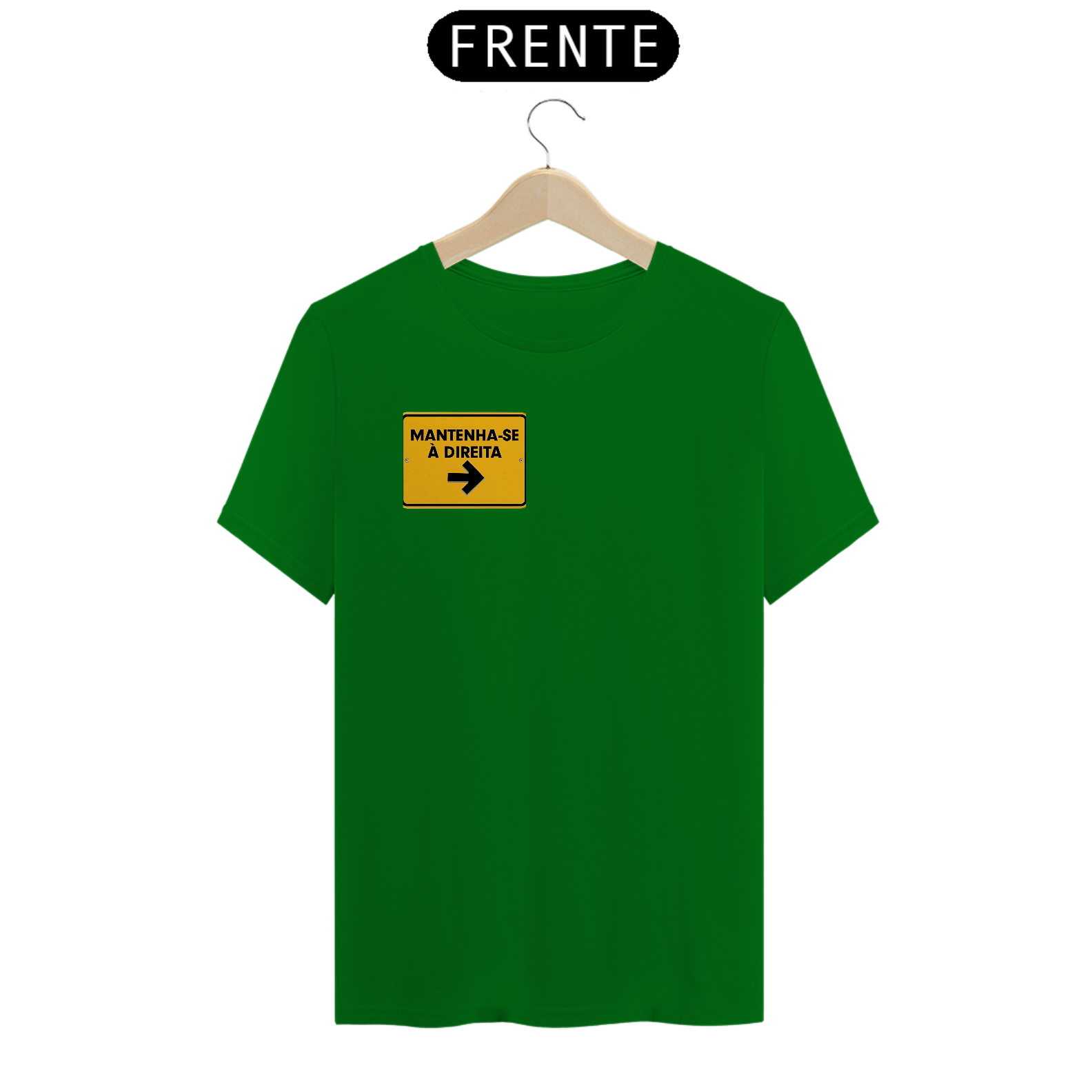 Camiseta Mantenha-se à Direita - Conservador Direita Unisex