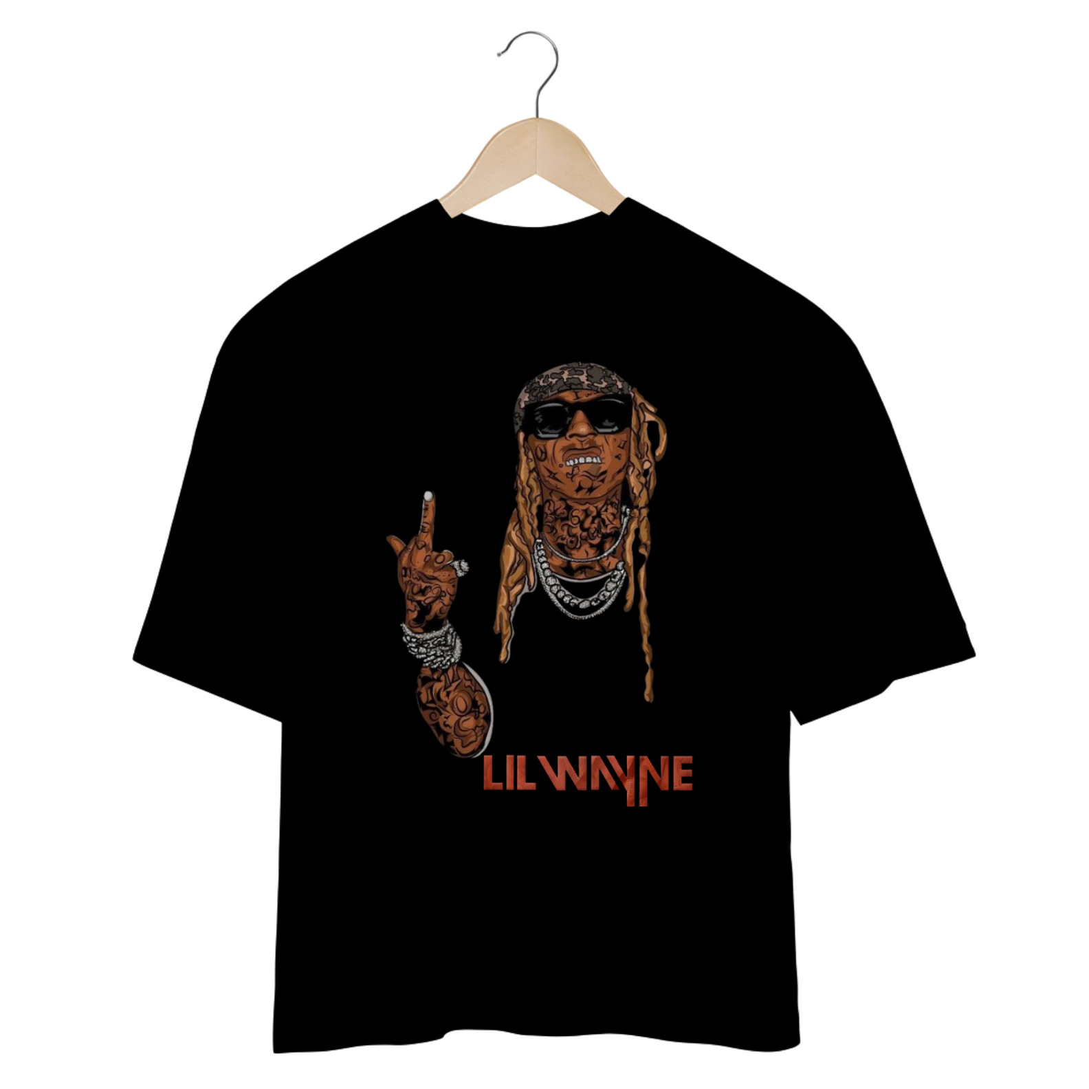 Oversized Lil Wayne