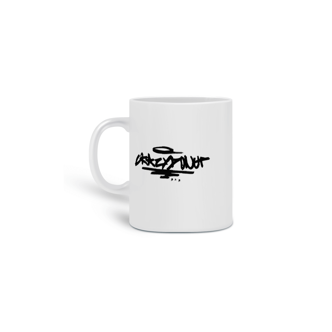 CANECA CAFÉ COM GRAFFITI CRAZY DONUT