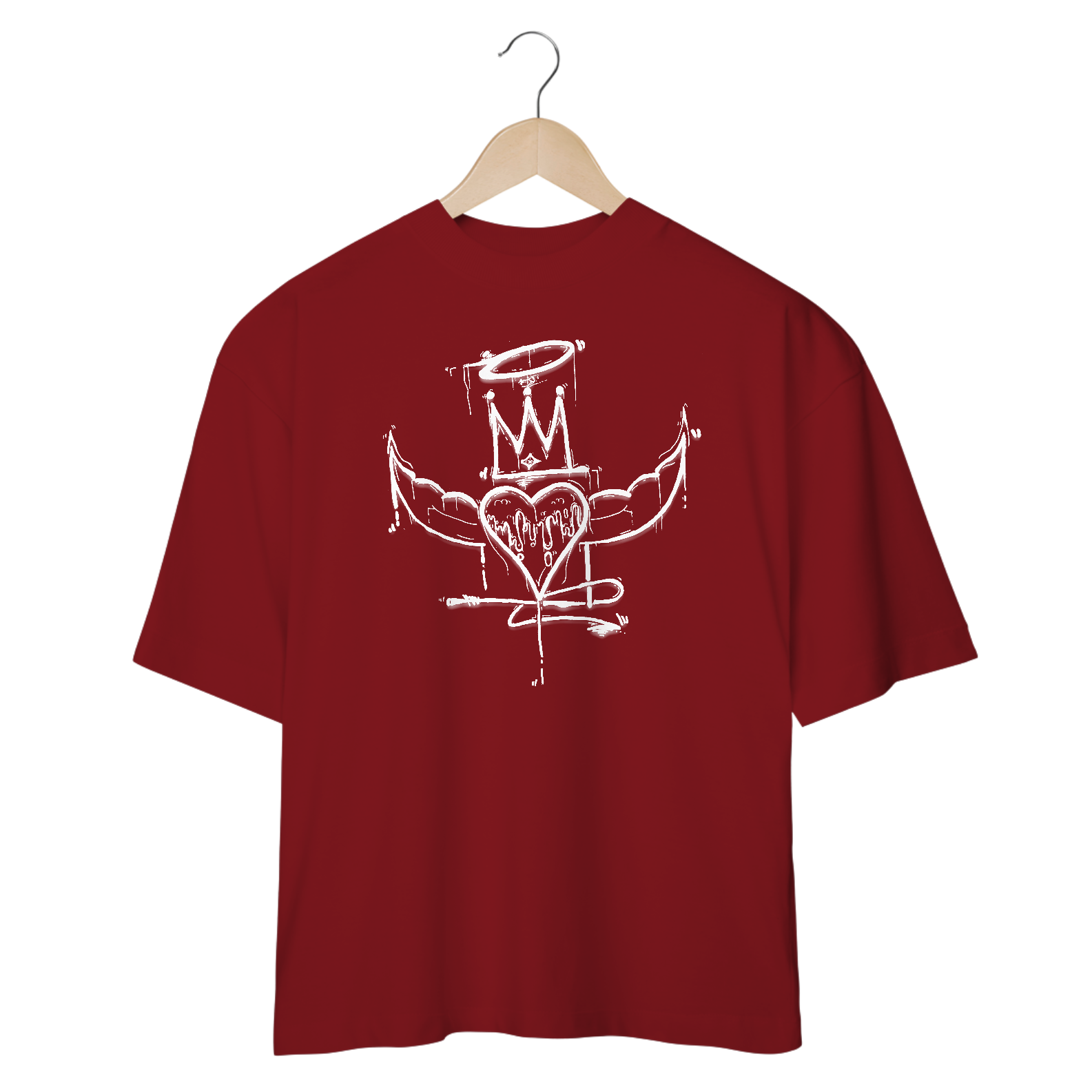 Camiseta Loose Cut - Winged Heart