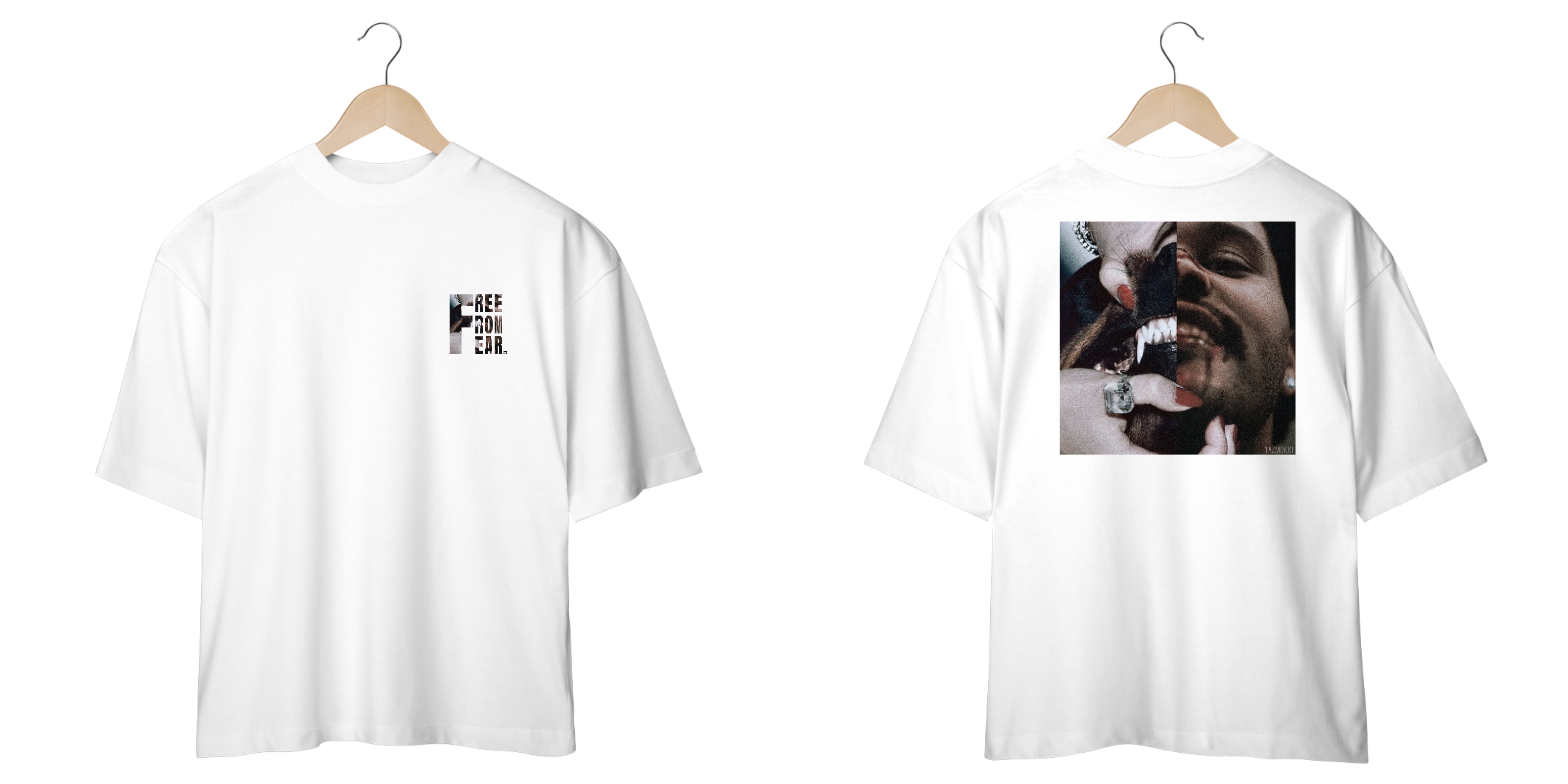 Camiseta Oversized - Free From Fear