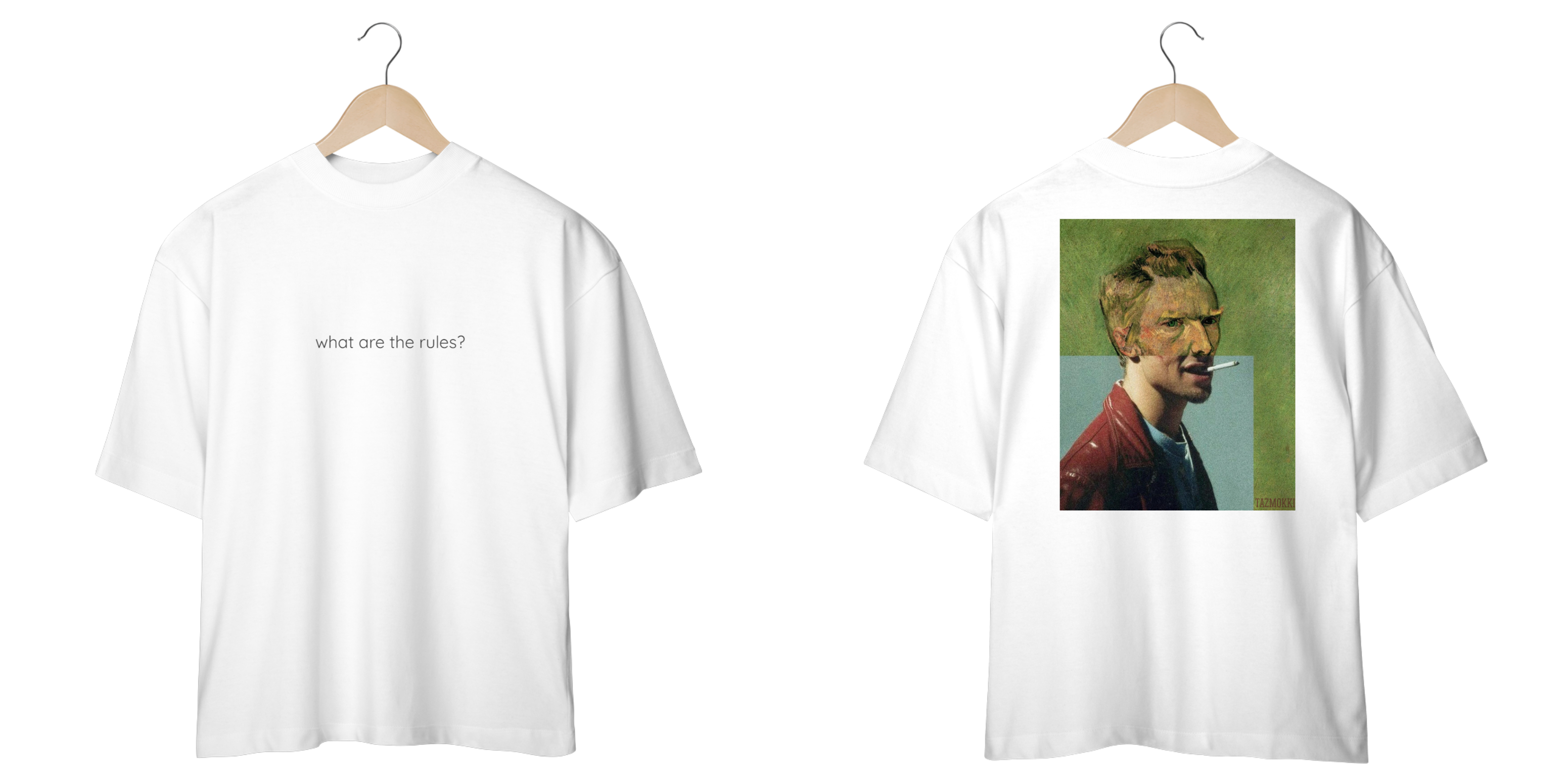 Camiseta Oversized - Rules