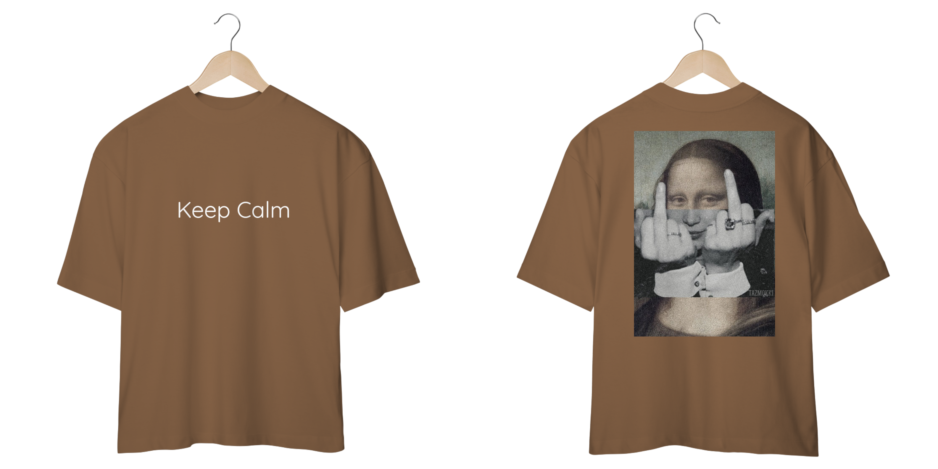 Camiseta Oversized - Keep Calm