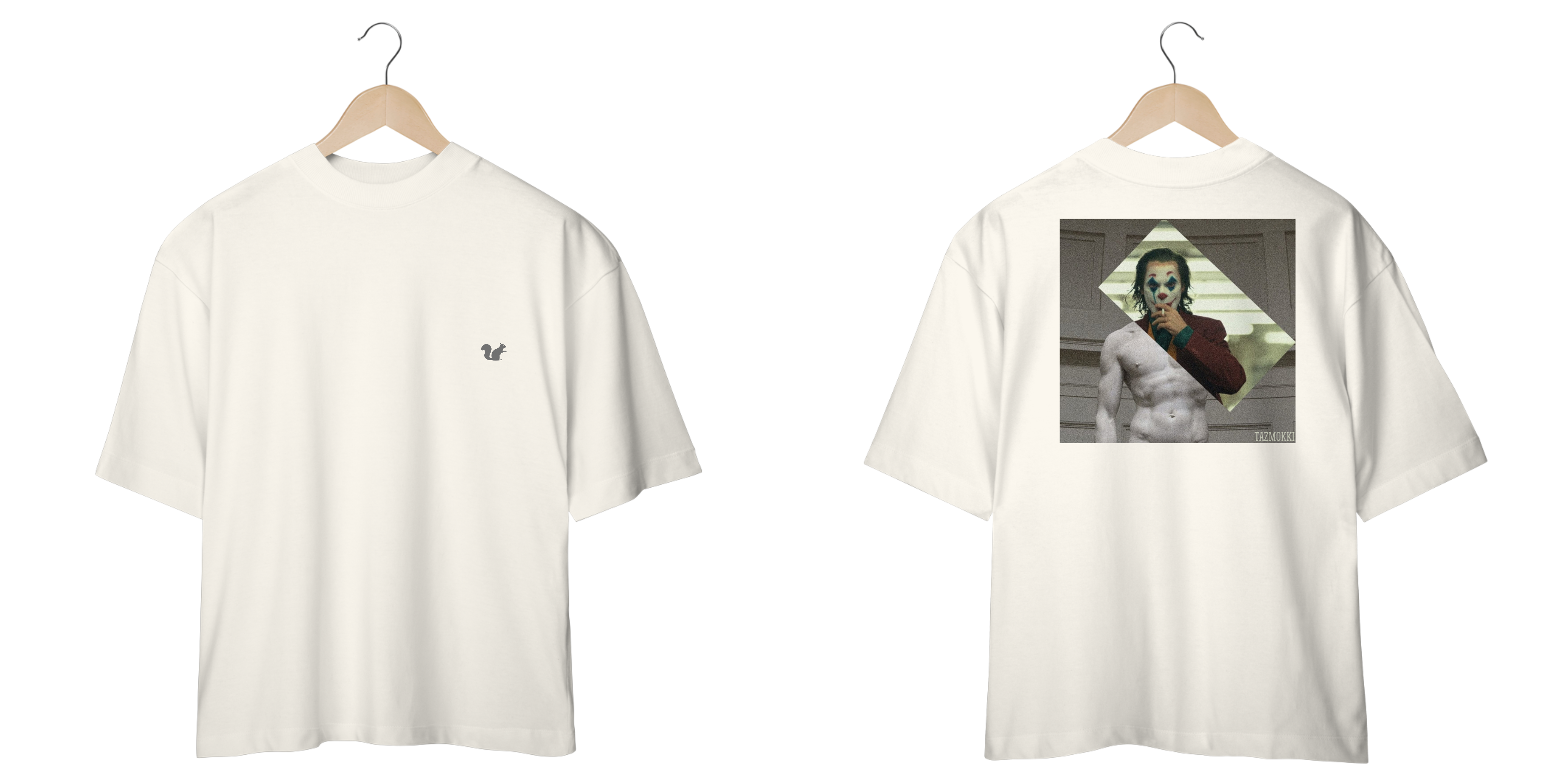 Camiseta Oversized - Art coringa