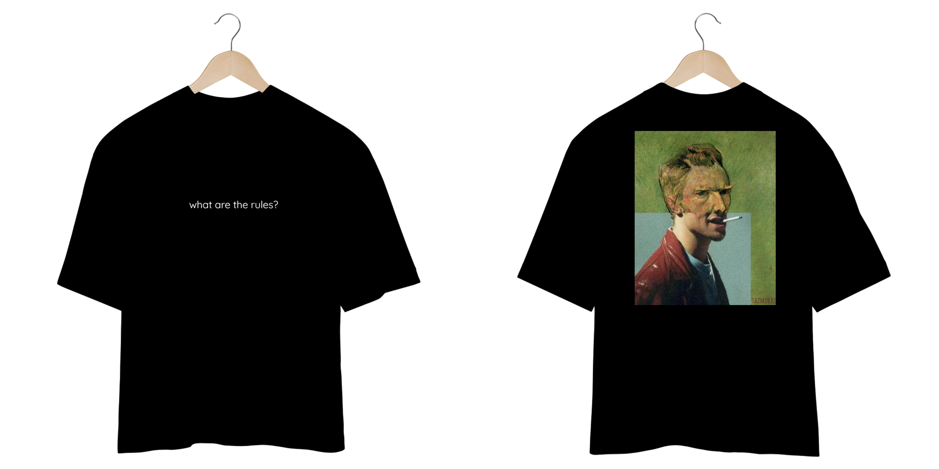 Camiseta Oversized Rules