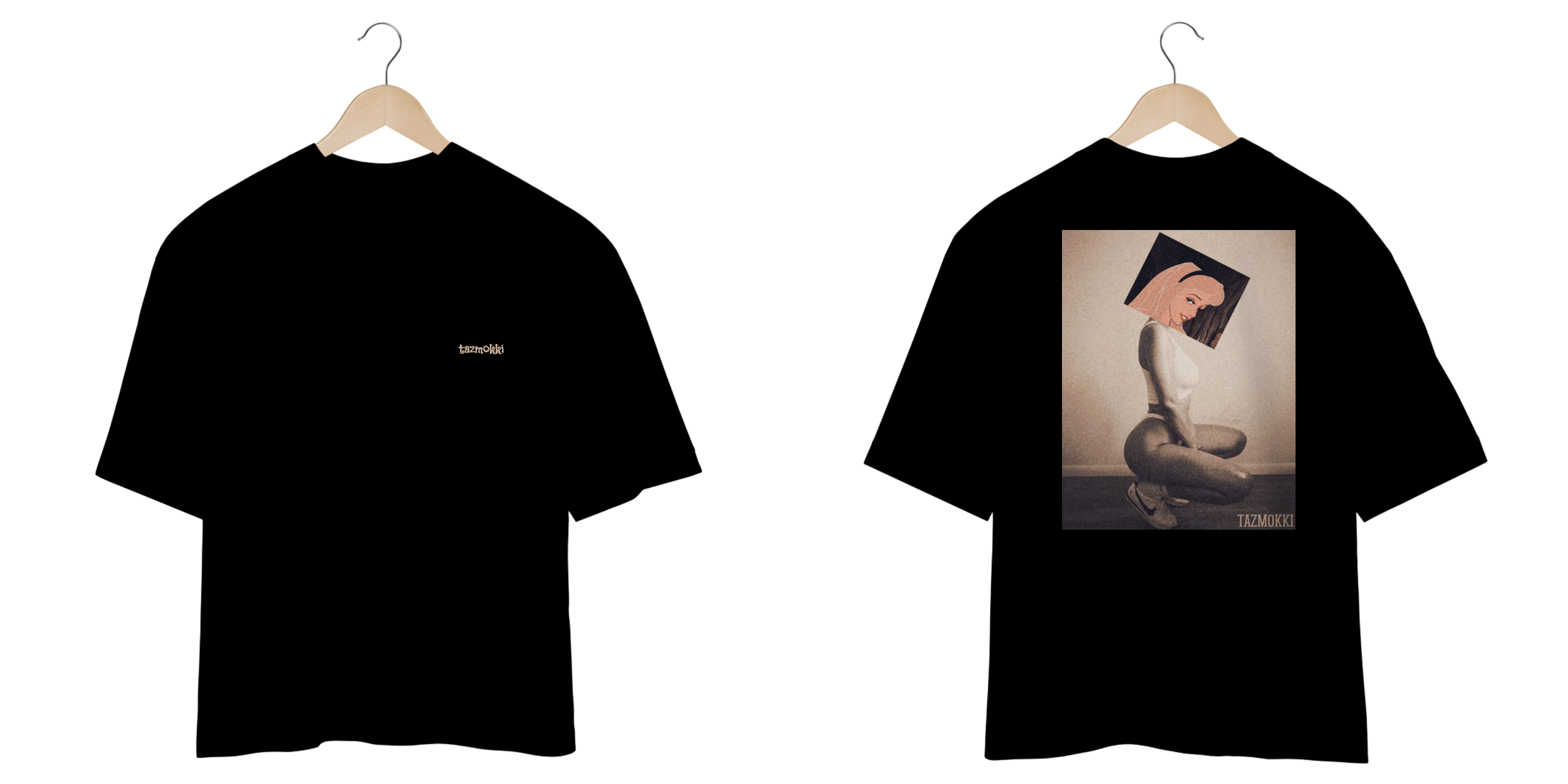 Camiseta Oversized Tazmokki princess xxx