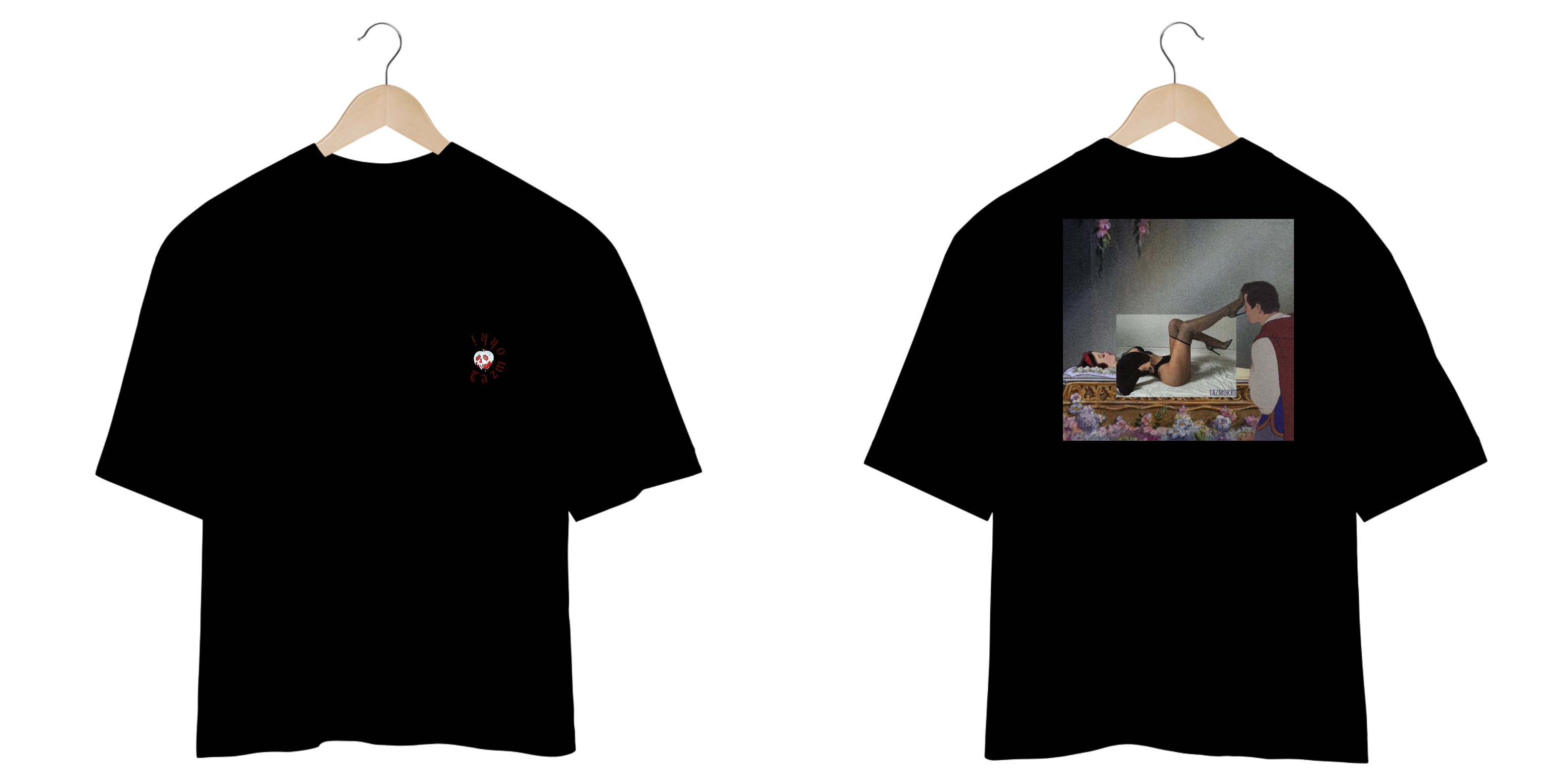 Camiseta Oversized Tazmokki Poisoned