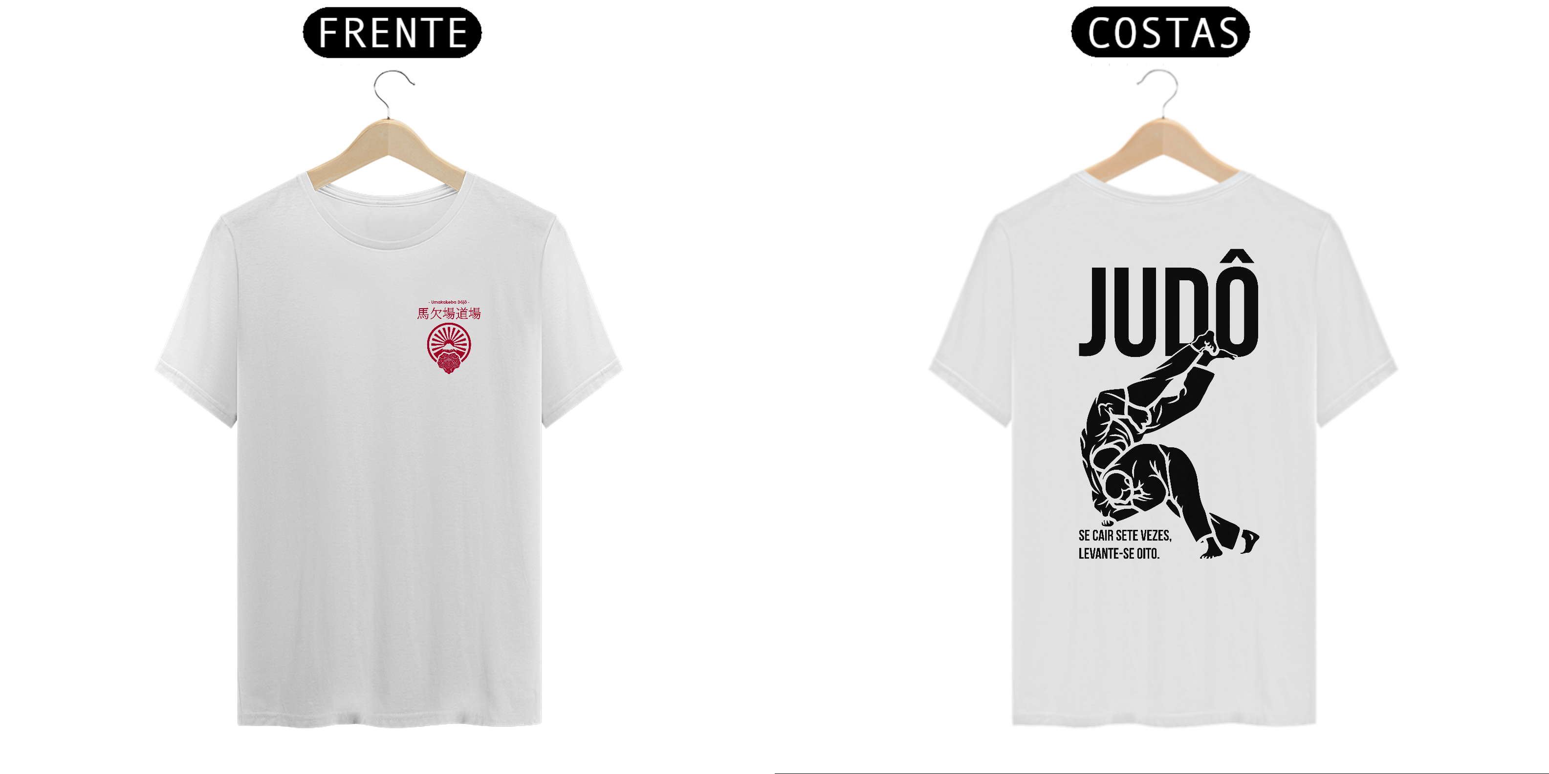 Camiseta Branca Nanakorobi Yaoki - Adulto