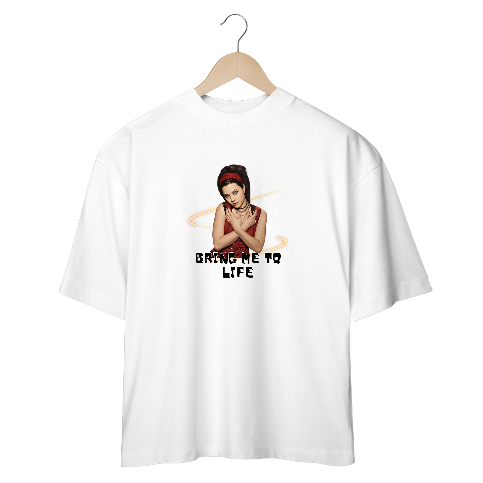T-SHIRT Oversized - Amy Lee/Evanescence