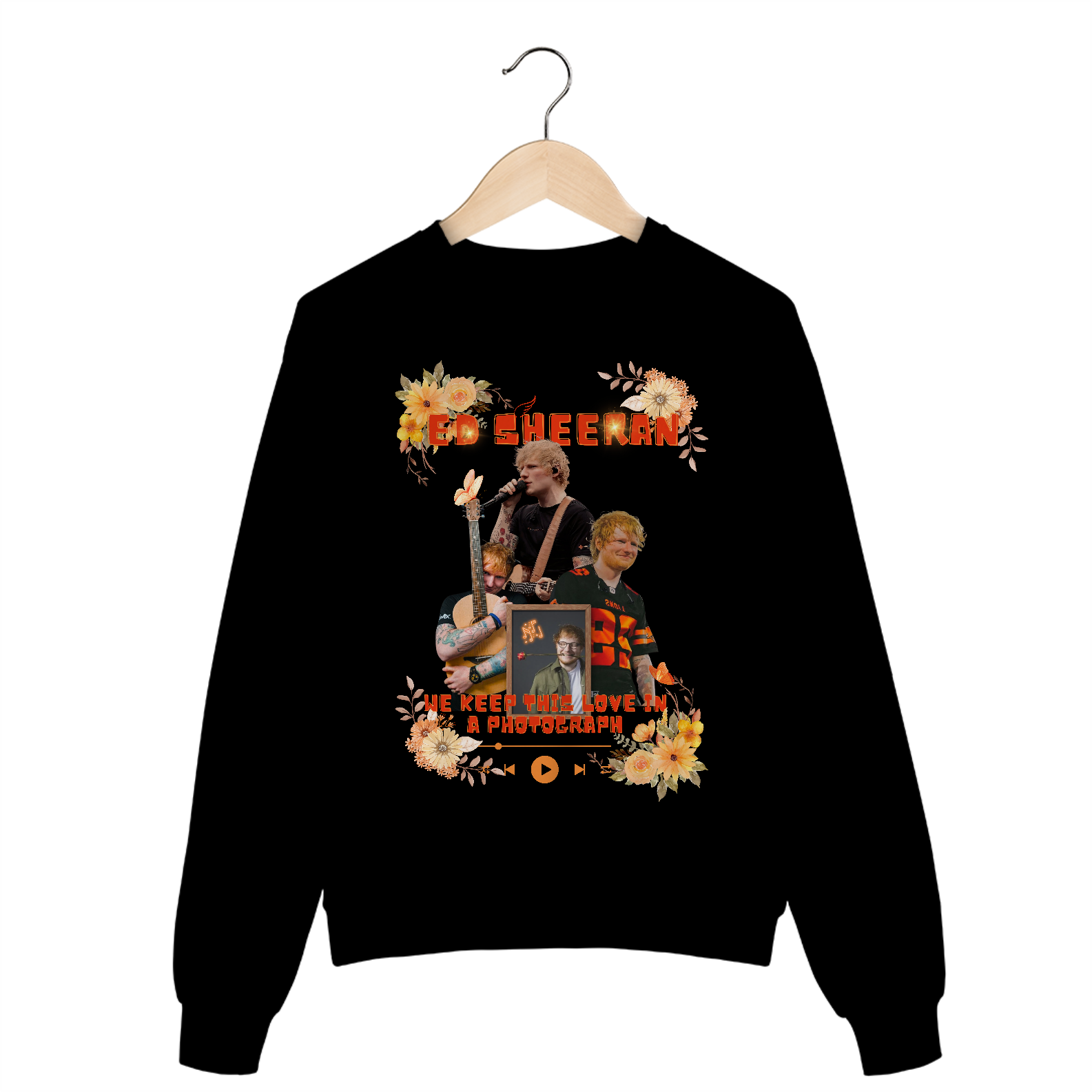 Pop Moletom Fechado - Ed Sheeran