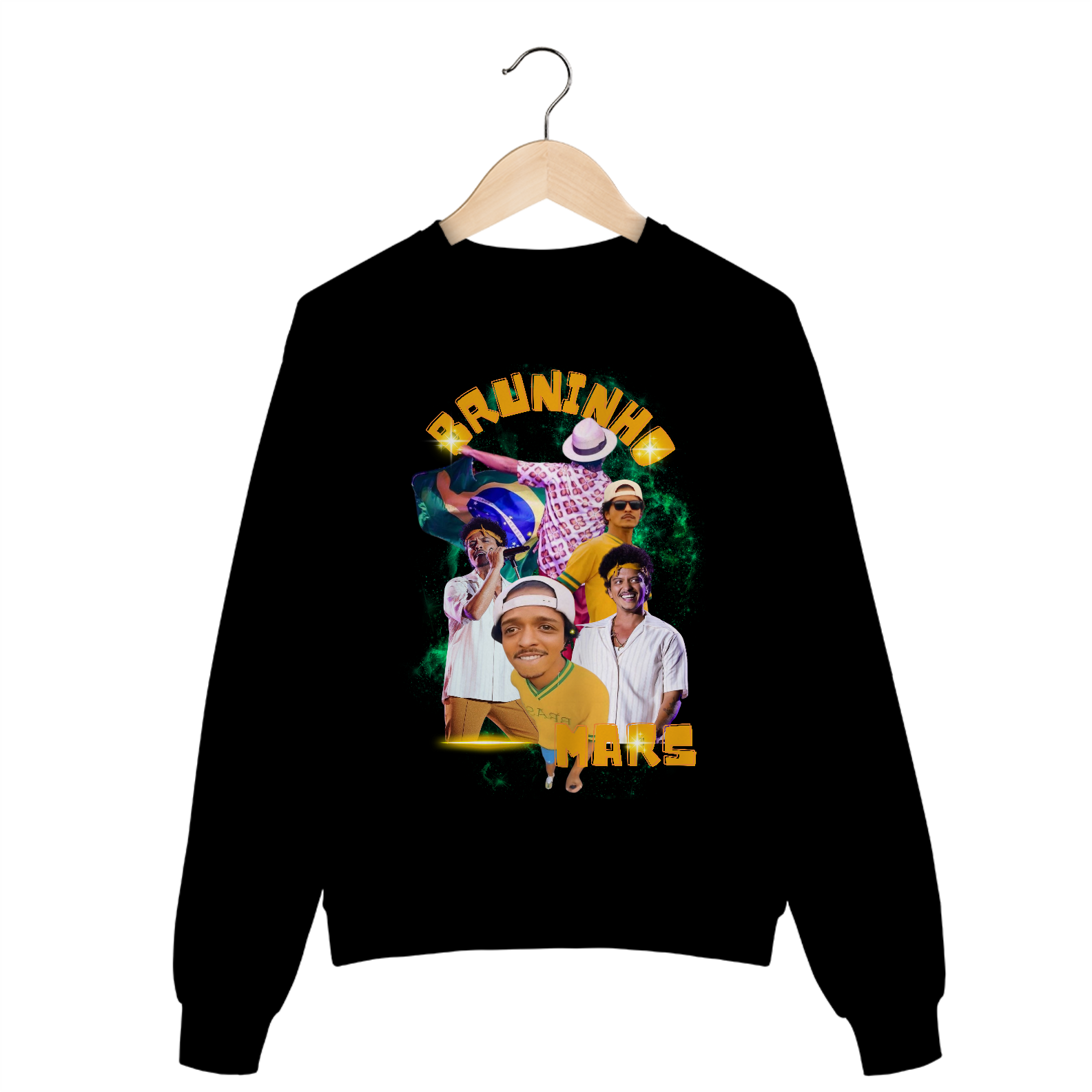 Pop Moletom Fechado - Bruno Mars