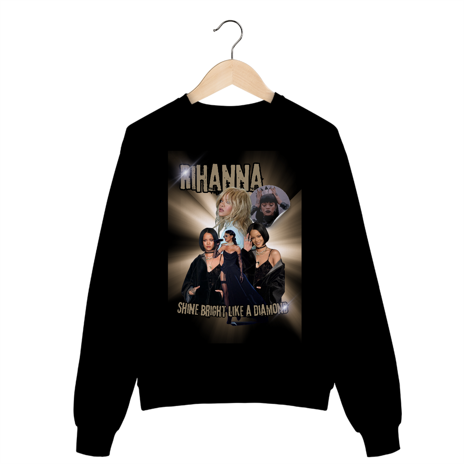 Pop Moletom Fechado - Rihanna