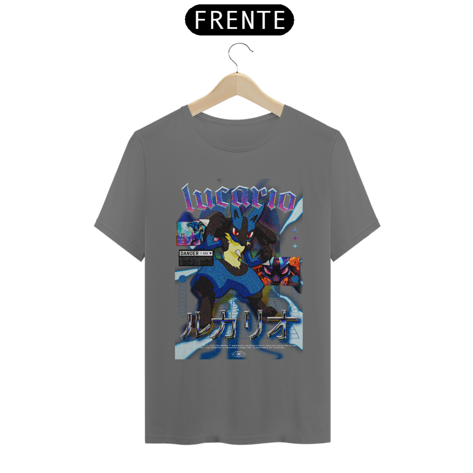 Street Lucario - Camisa Estonada
