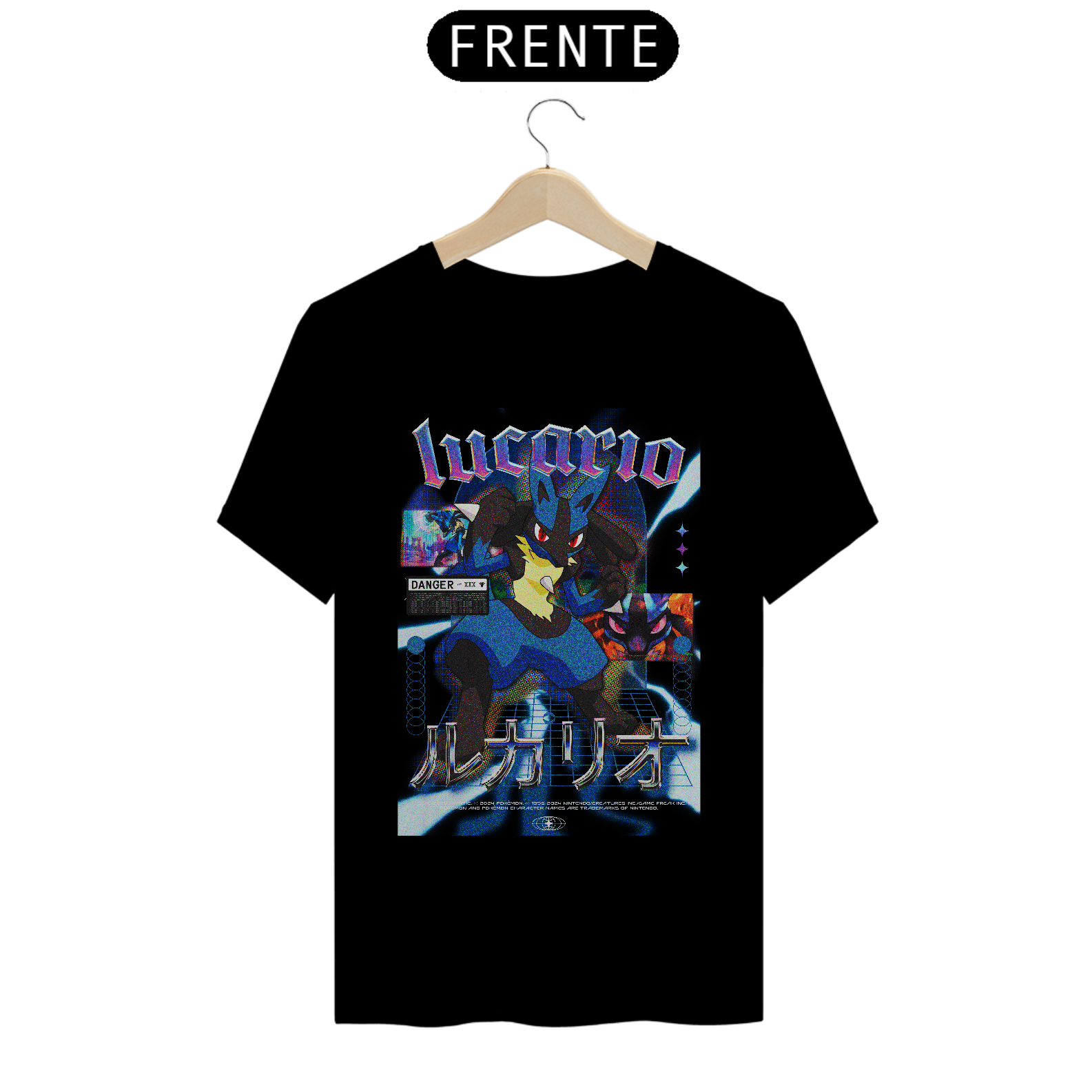 Street Lucario - Camisa Quality