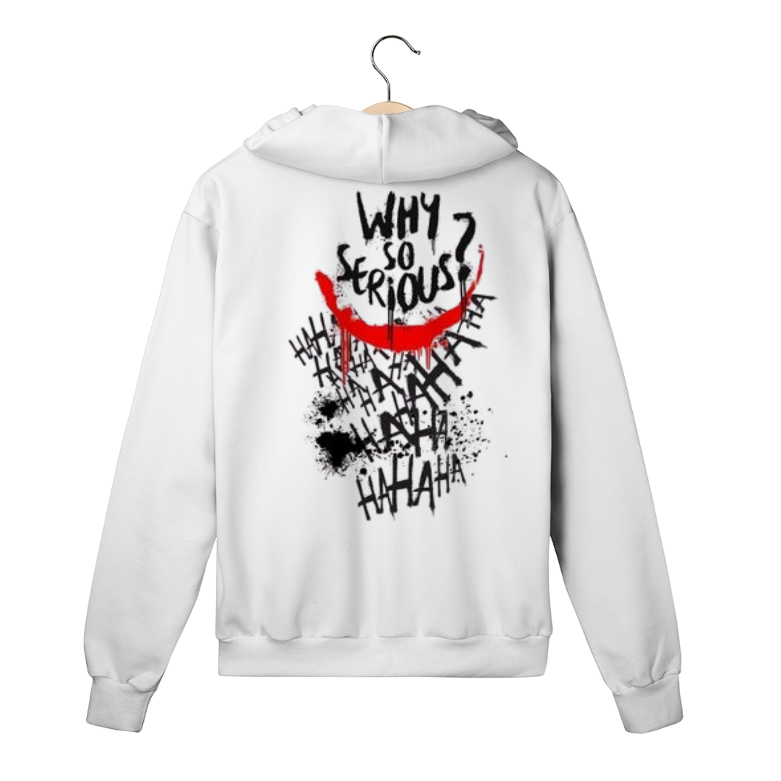 Moletom com Zíper [Coringa]