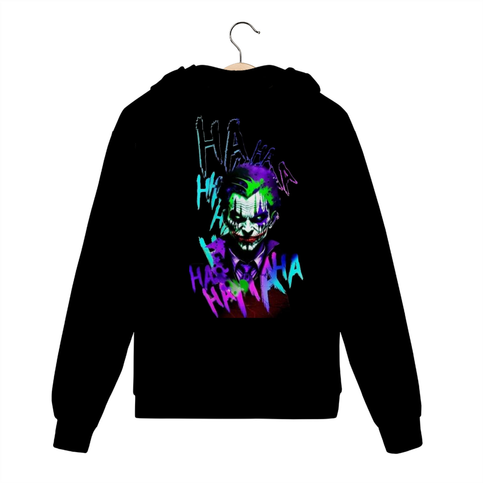 Moletom com Zíper [Coringa]