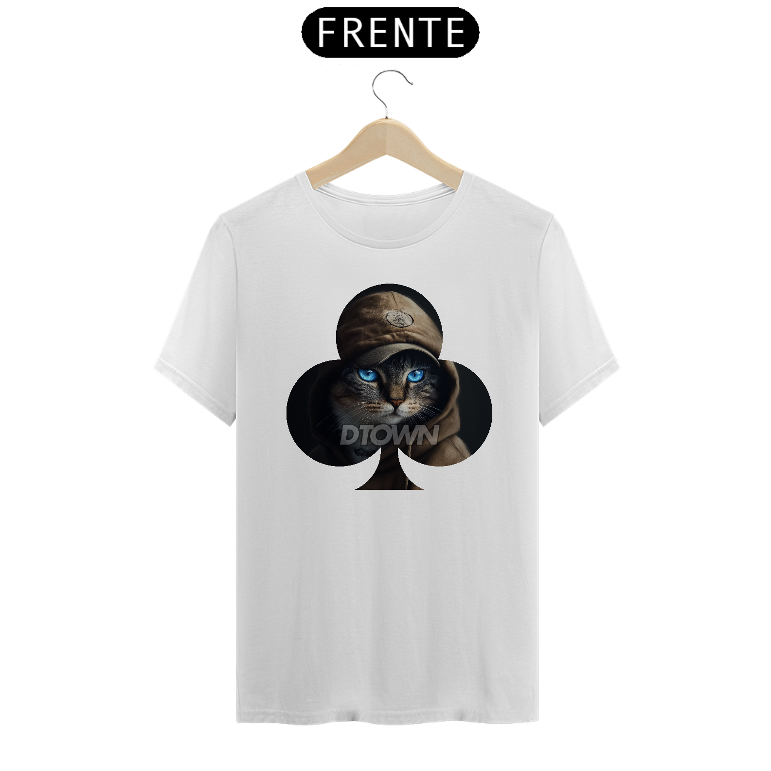 T-shirt Classic Gangster Cat