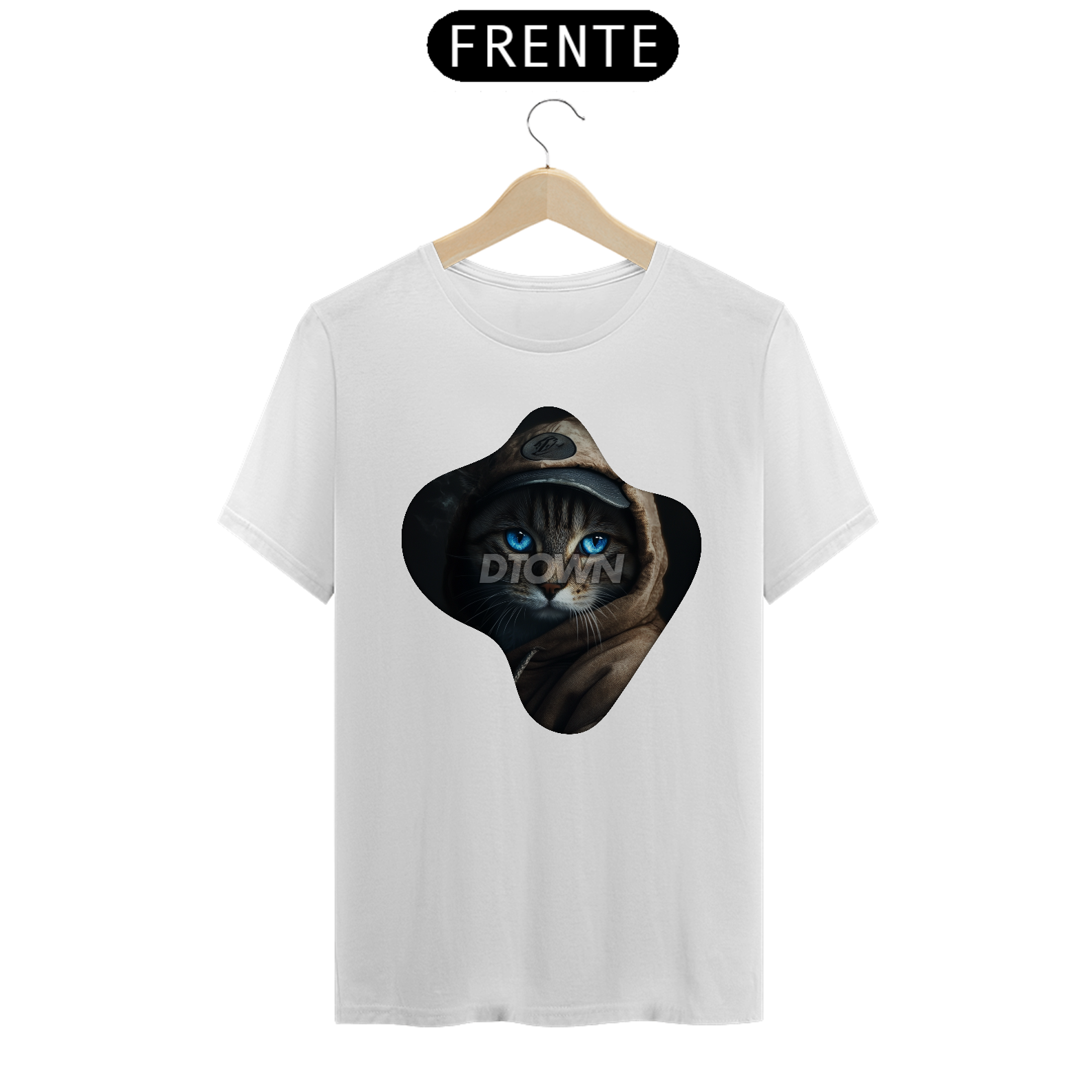 T-shirt Classic Gangster Cat