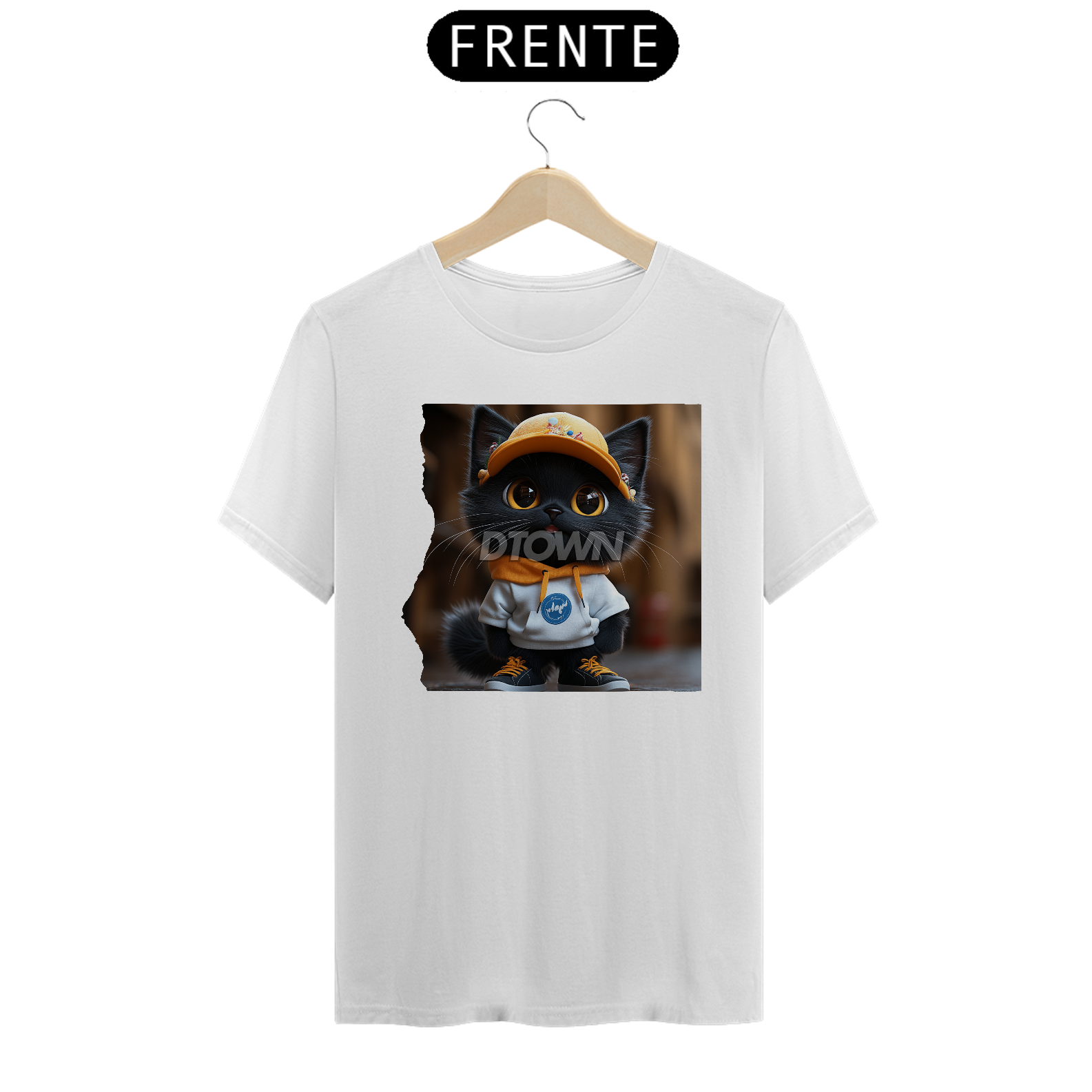 T-shirt Classic Modern Cat