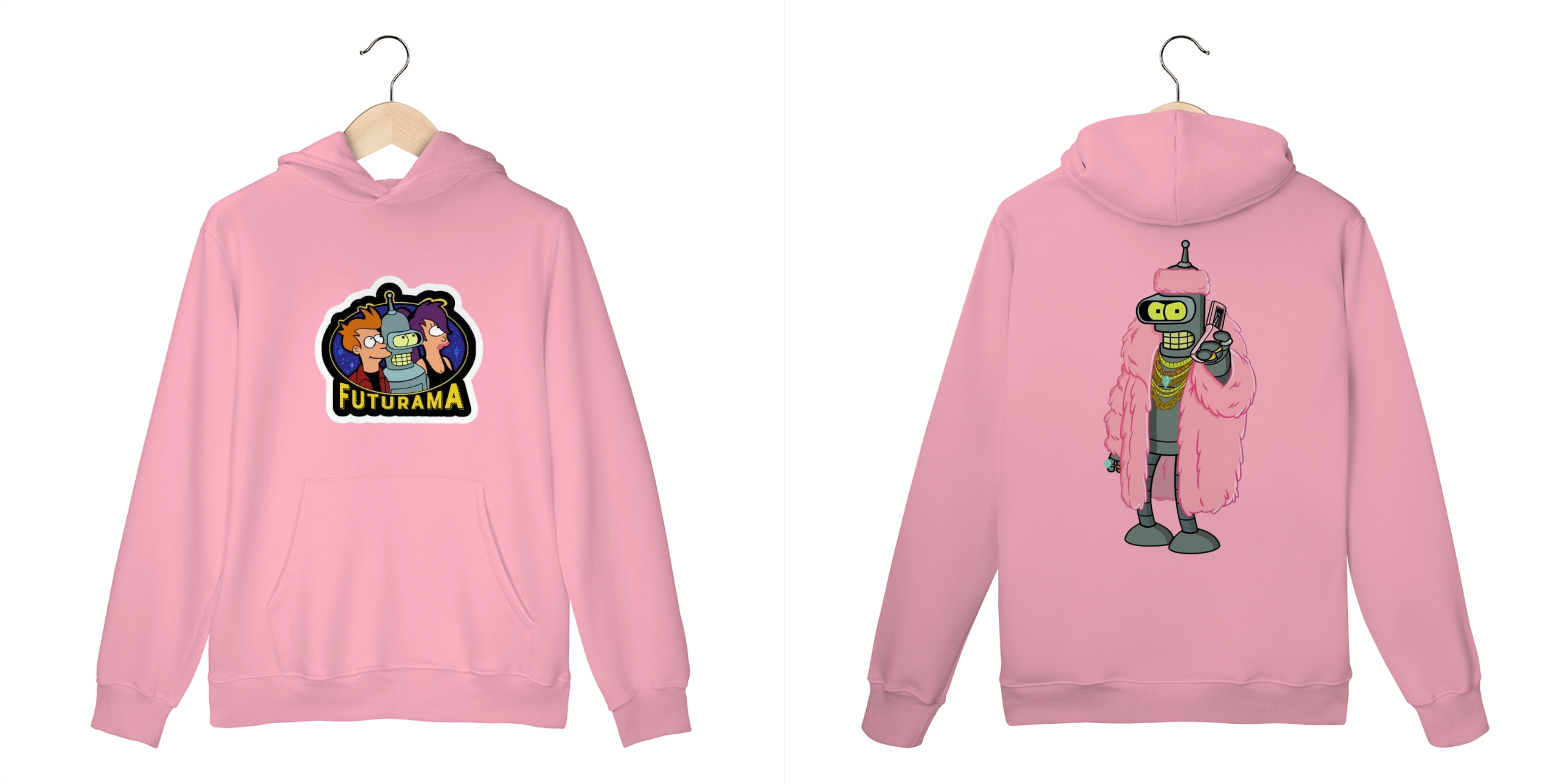 Tripulação Futurista Moletom Canguru